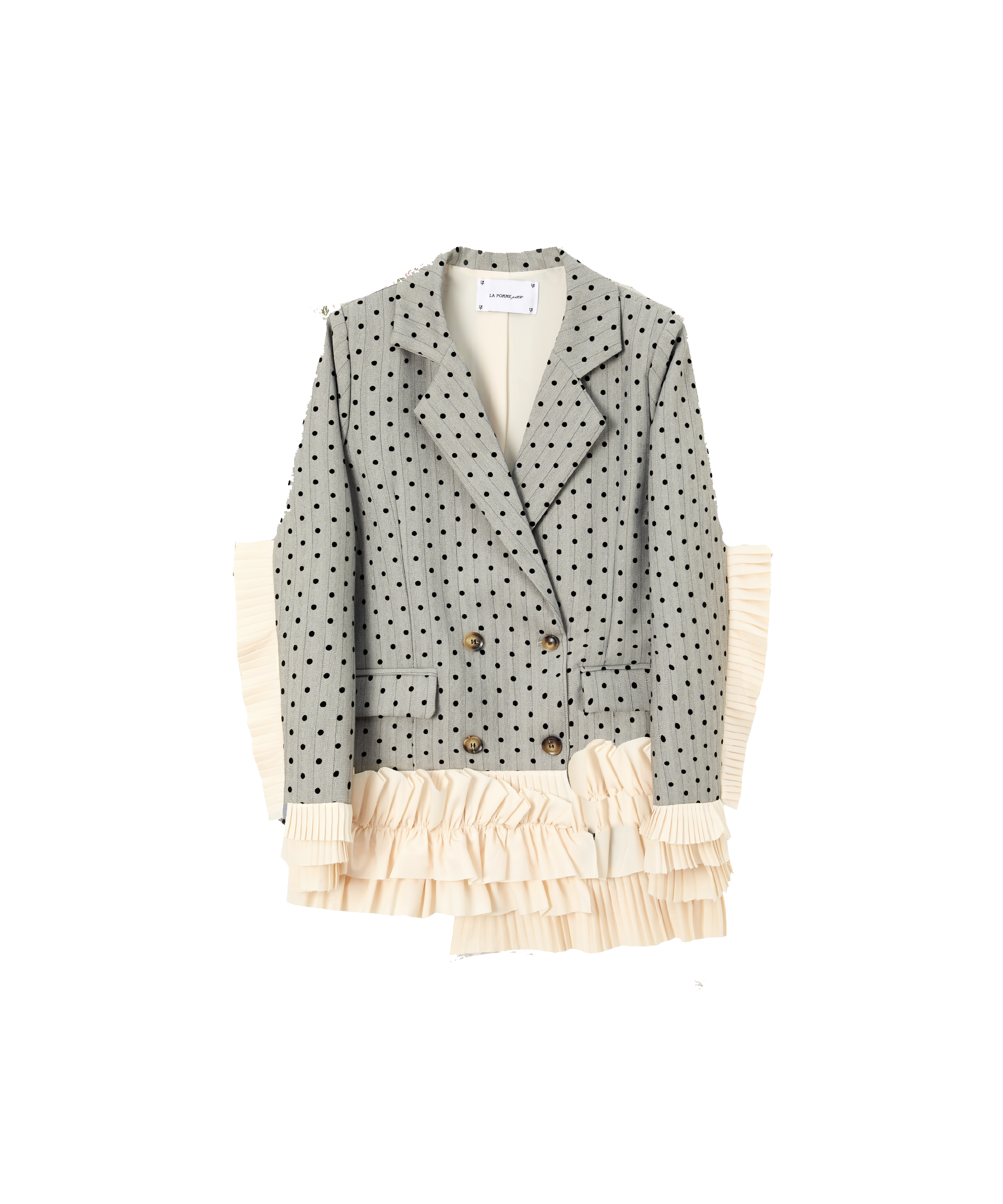 ジャケット・アウター Dots Princess Frill Jacket 予約商品・Dots Princess Frill Jacket – P L U M STORE