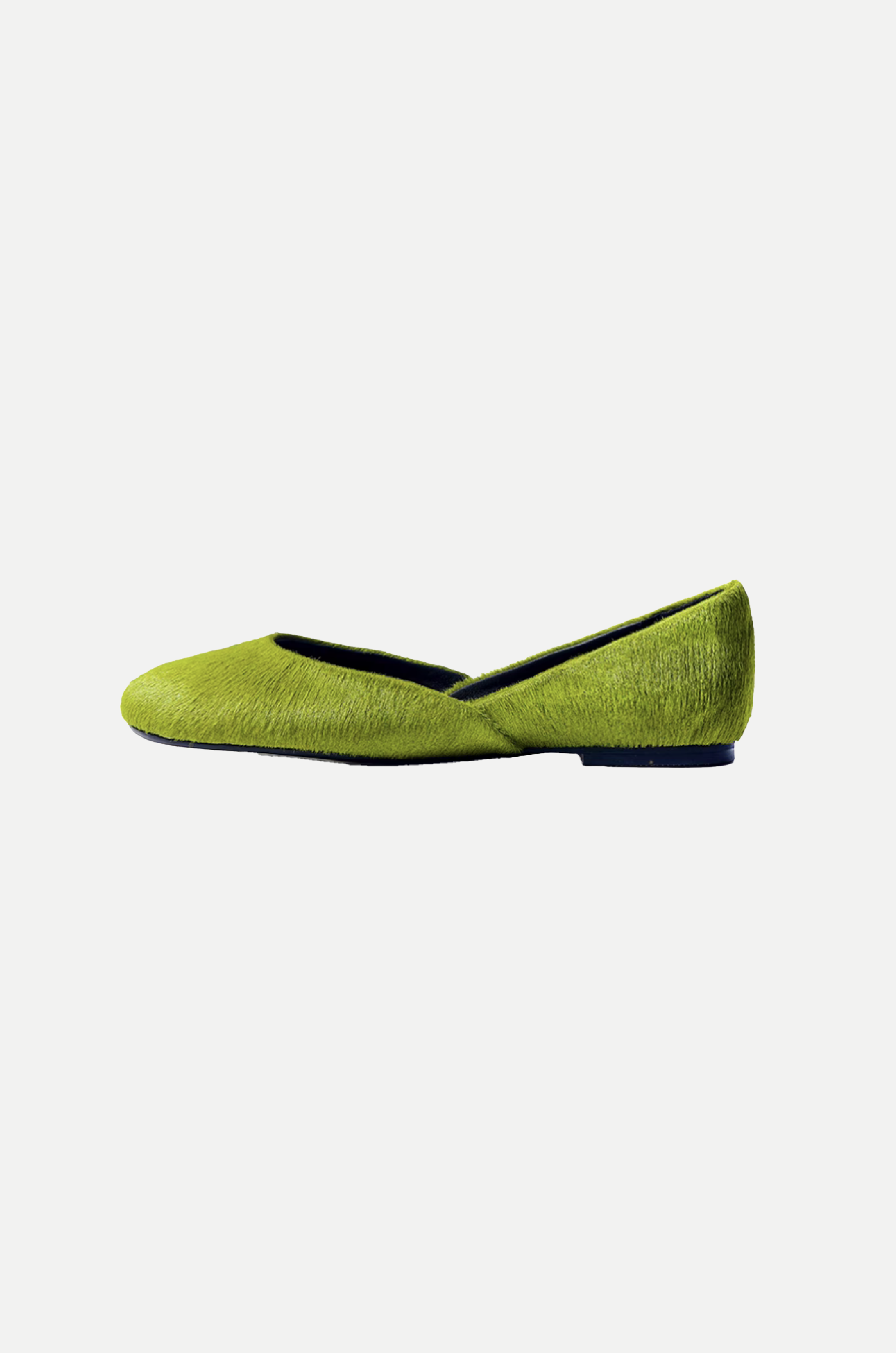 Tactile Noir Flats