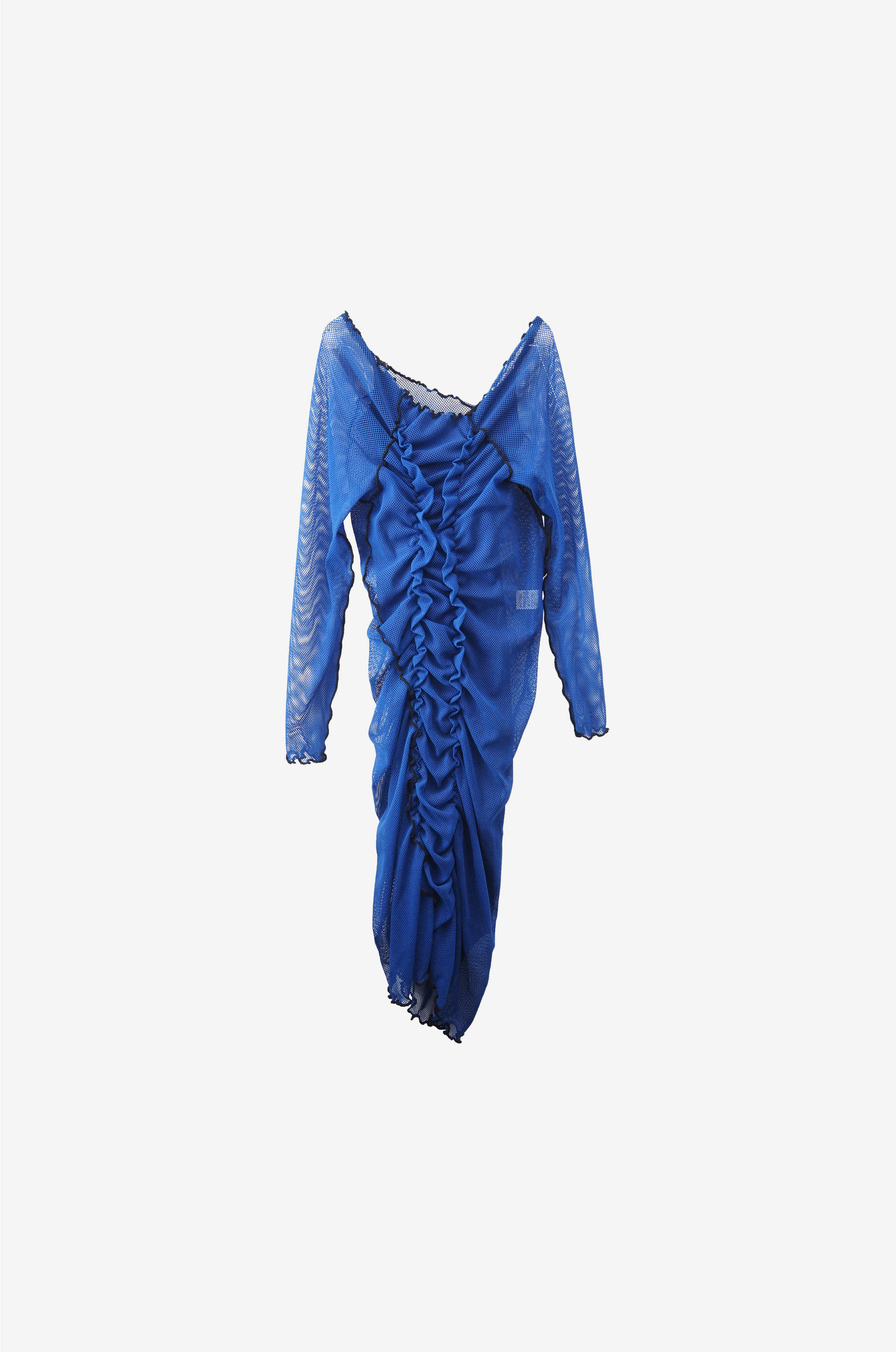 Mesh Shirring Dress – P L U M STORE