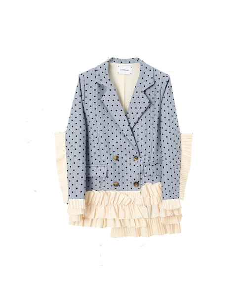 予約商品・Dots Princess Frill Jacket – P L U M STORE