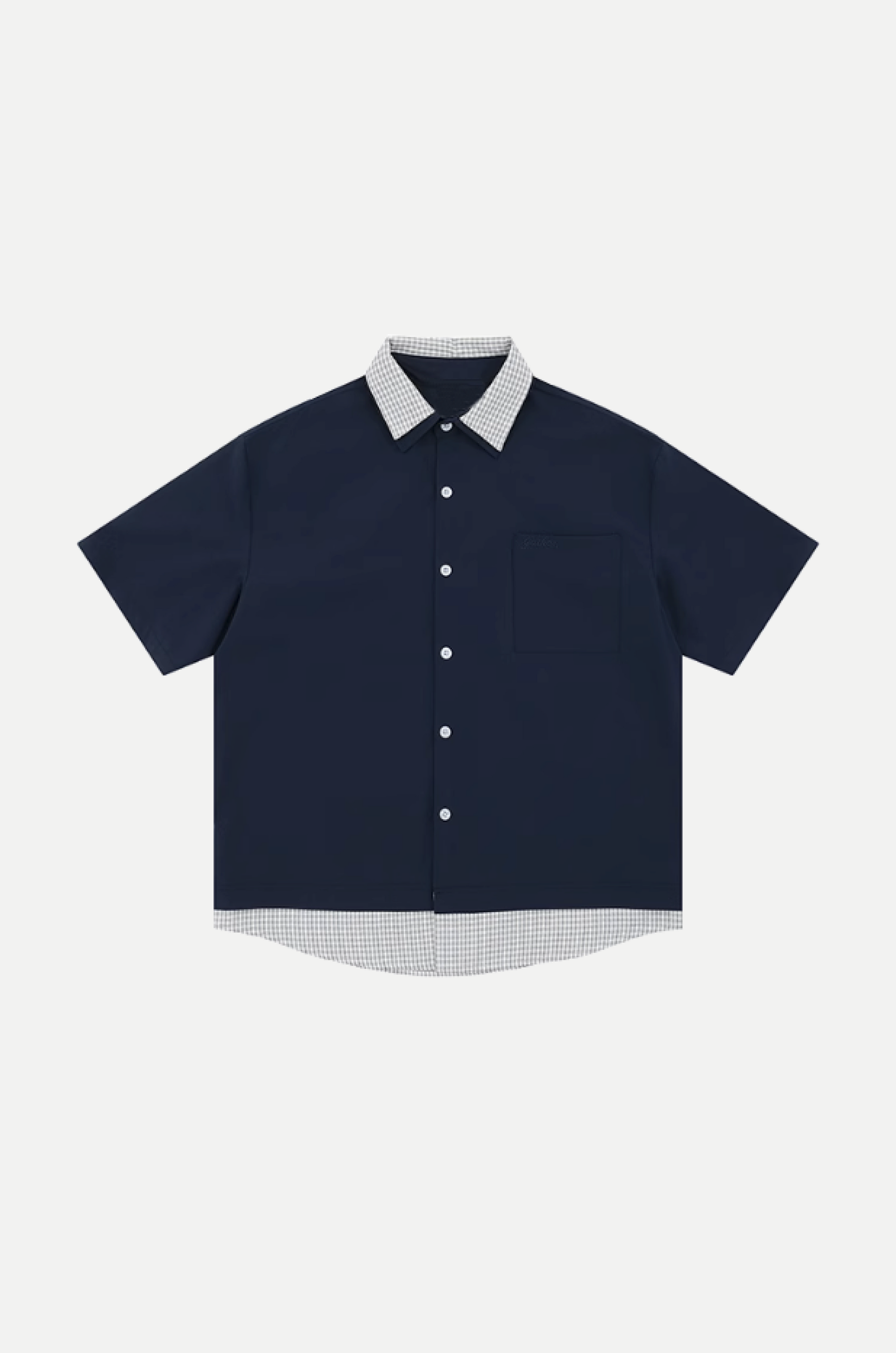 Fake Two Docking Shirt