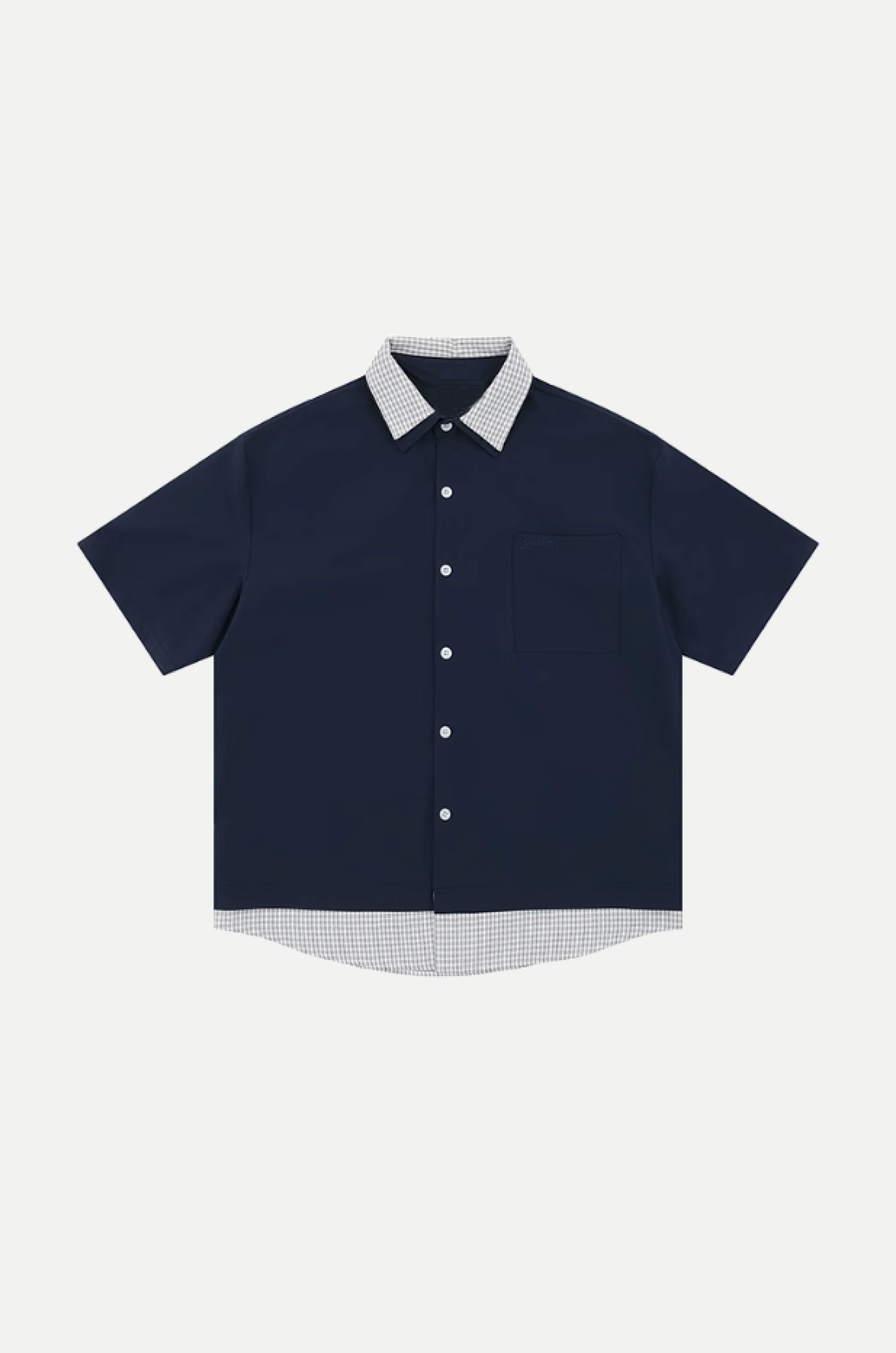 Fake Two Docking Shirt