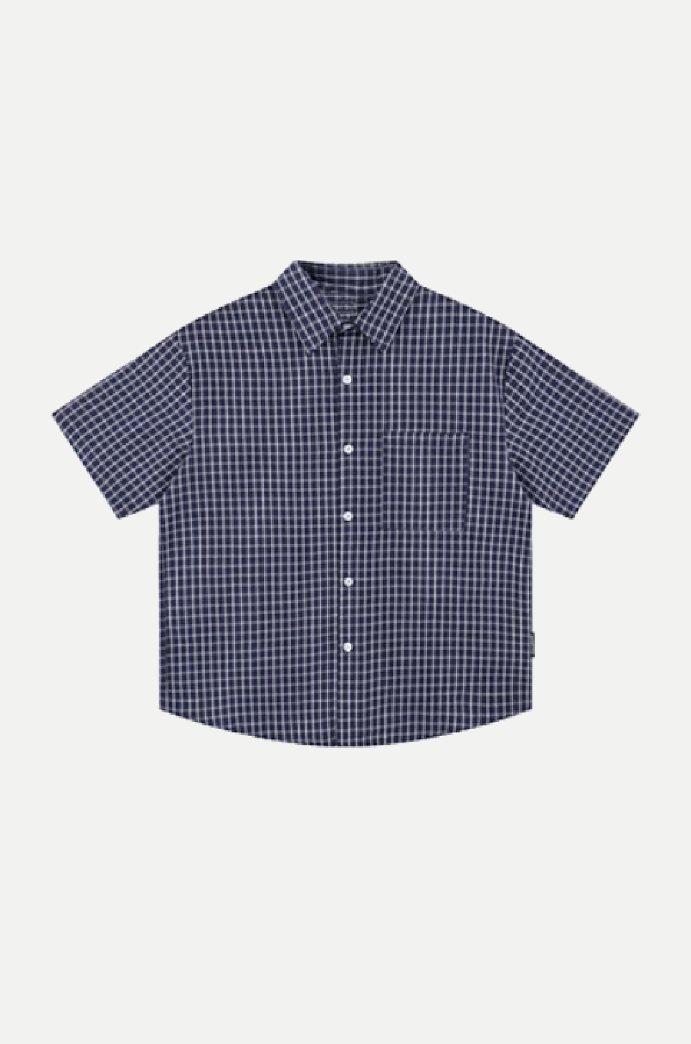 Voluminous Gingham Shirt