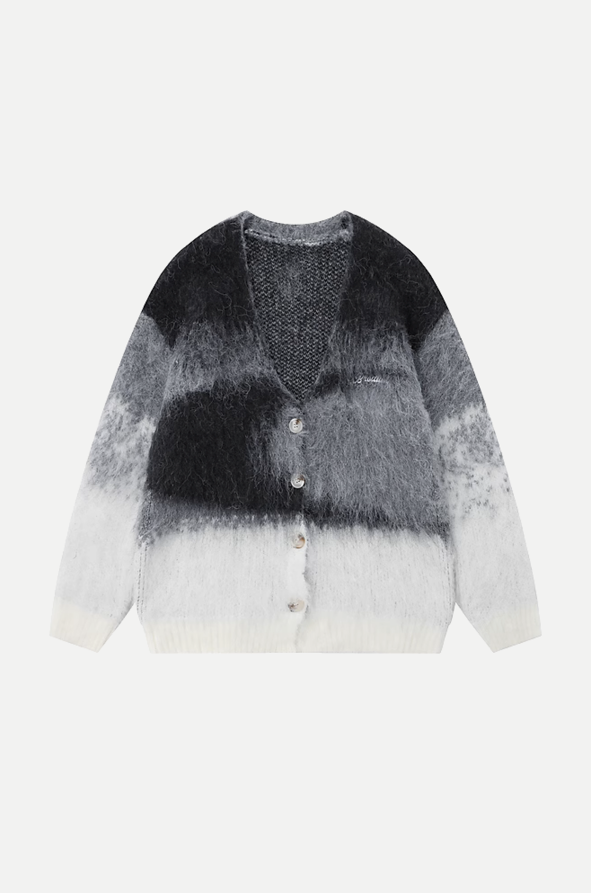 Fluffy Tie Dye Cardigan