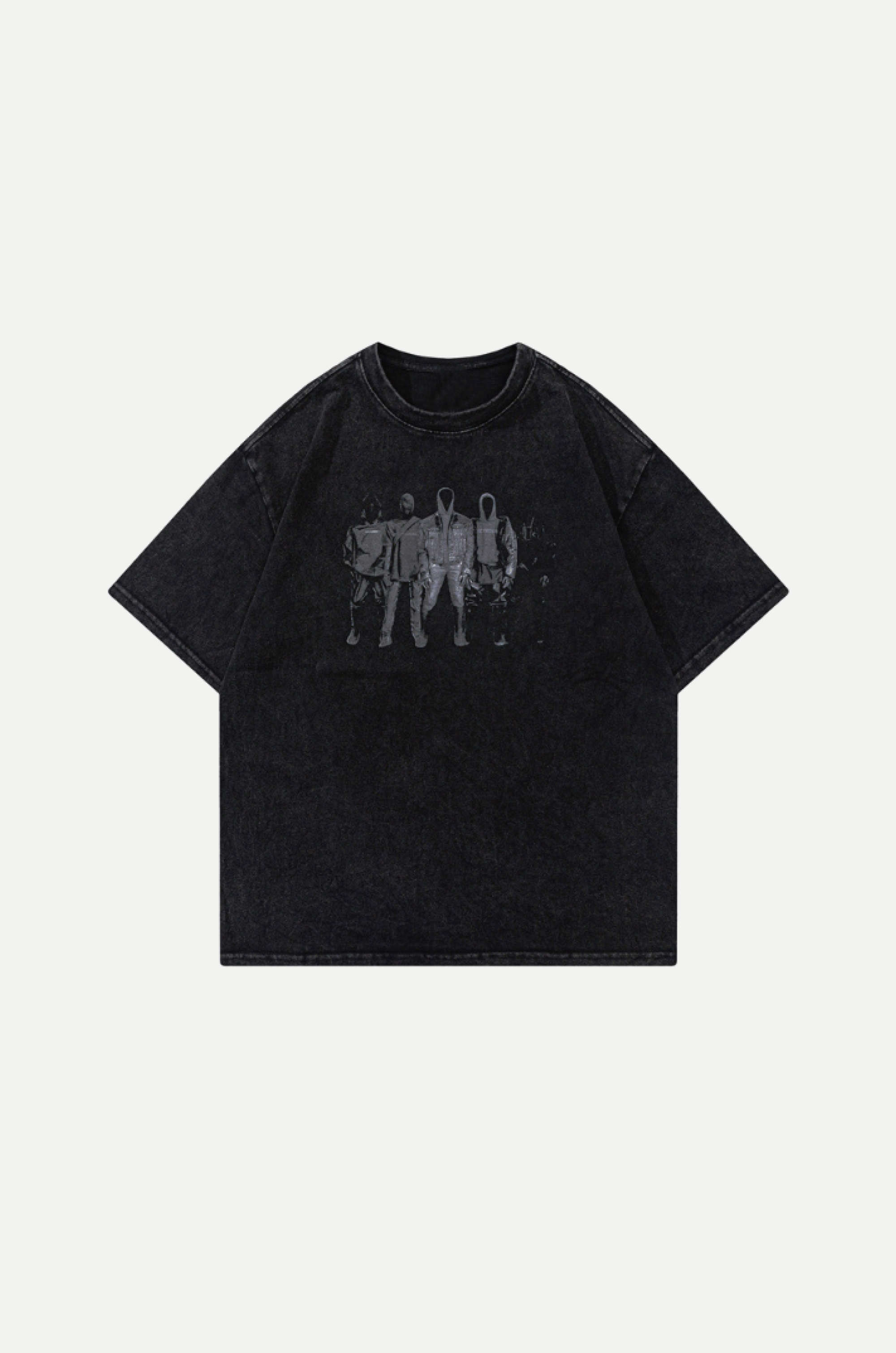 Print Black Stylish T