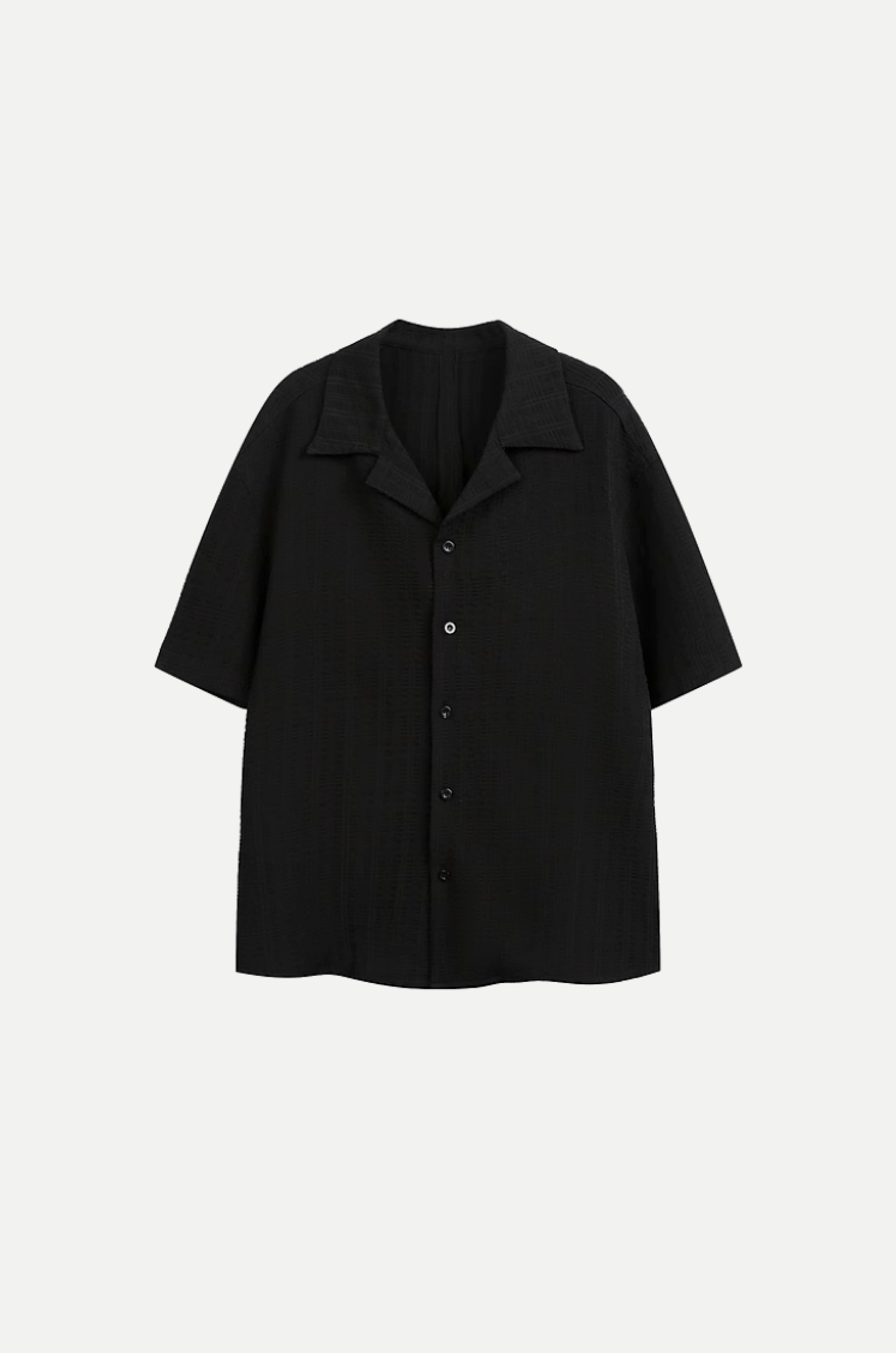 Emboss Camp Collar Shirt
