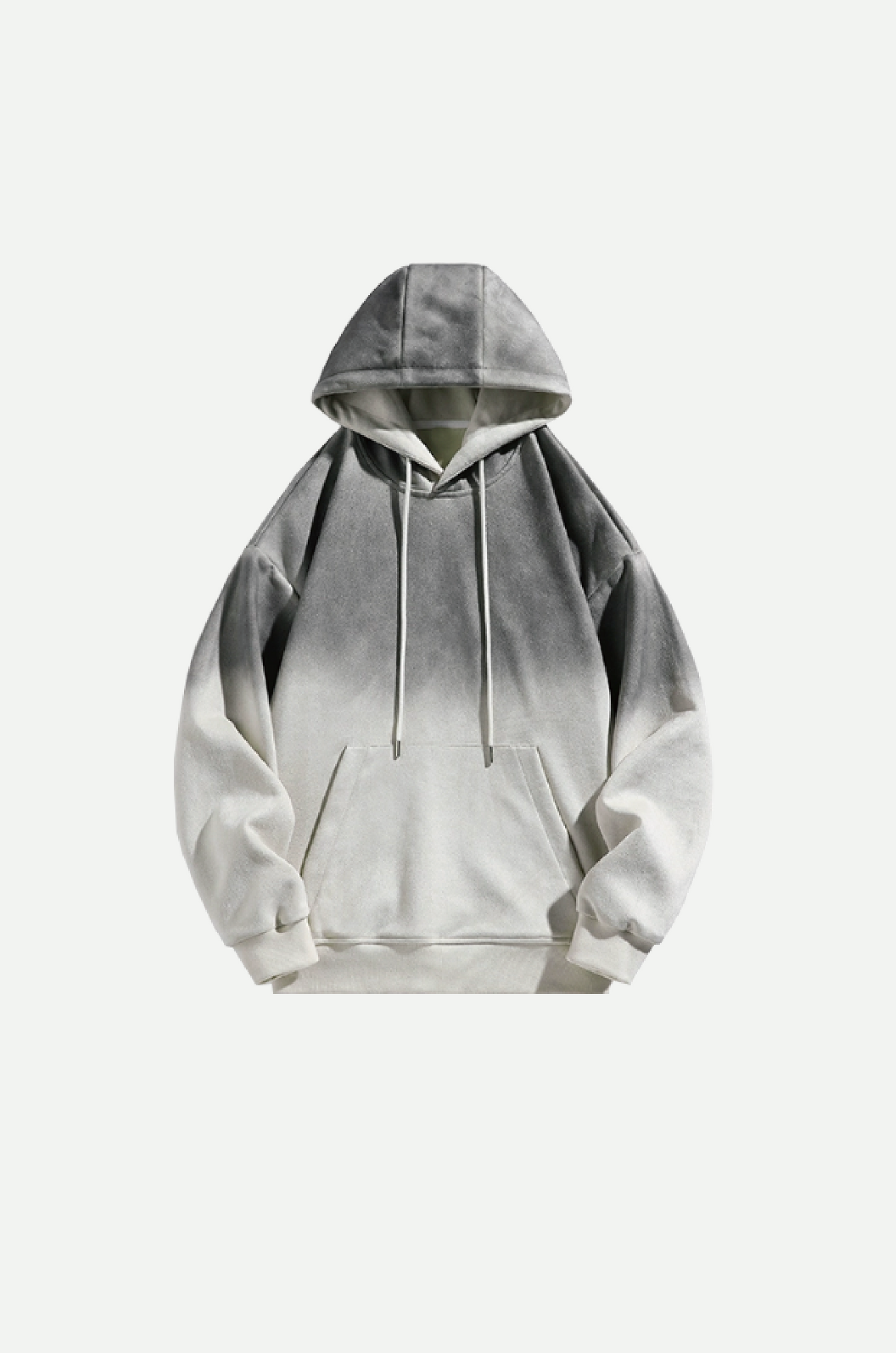 Gradient Style Fuzzy Hoodie