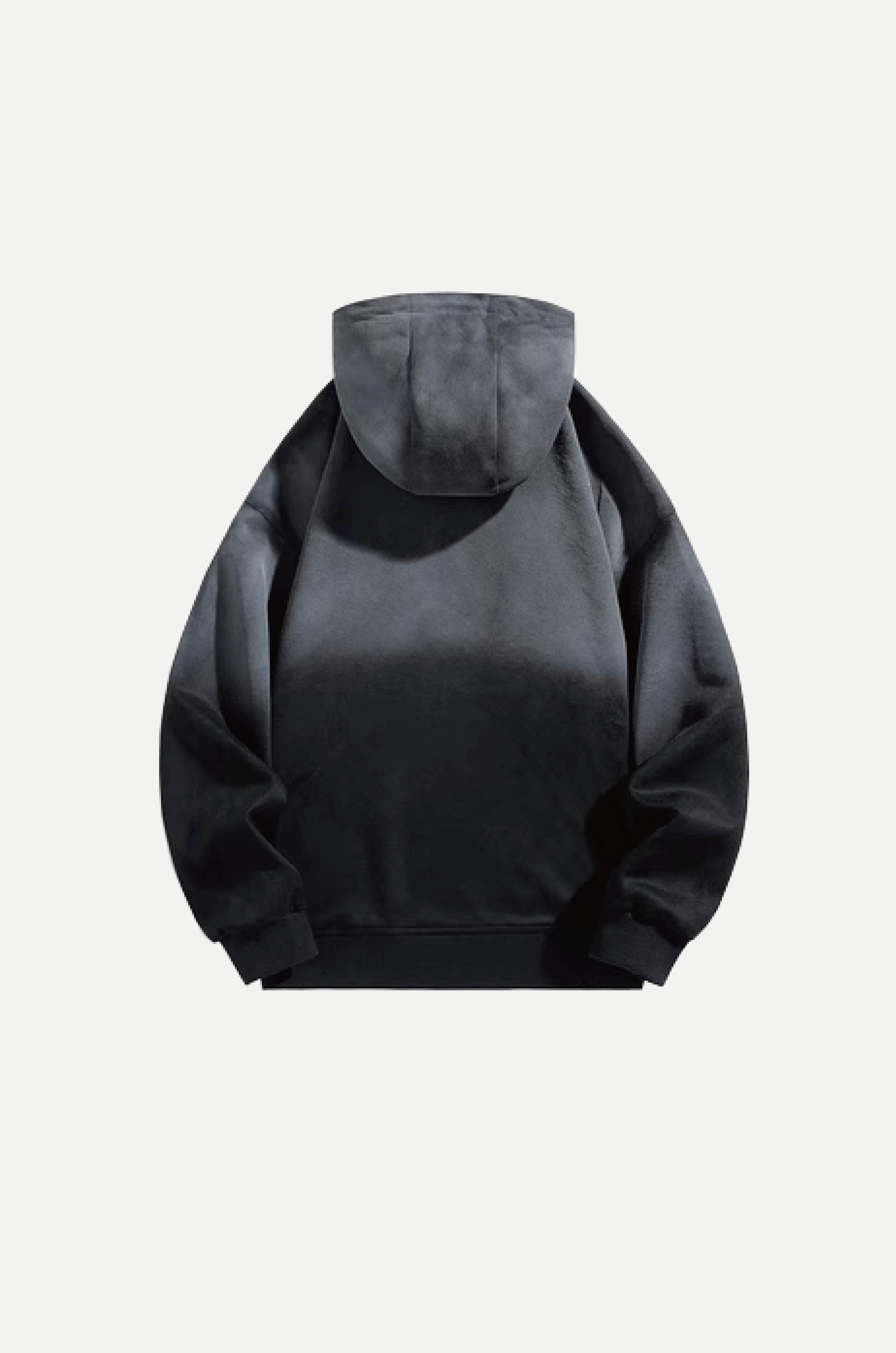 Gradient Style Fuzzy Hoodie