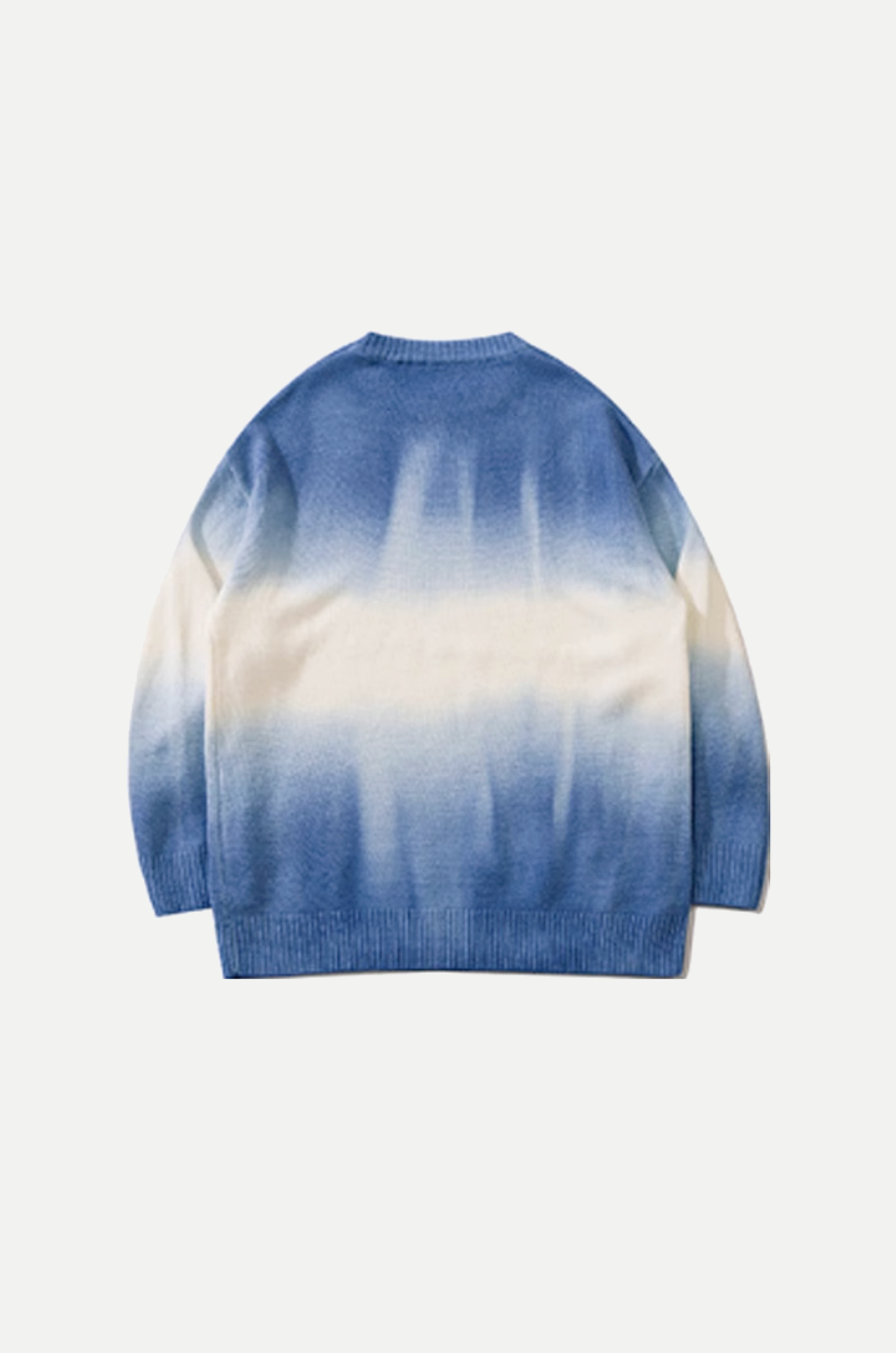 Round Collar Gradient Sweater