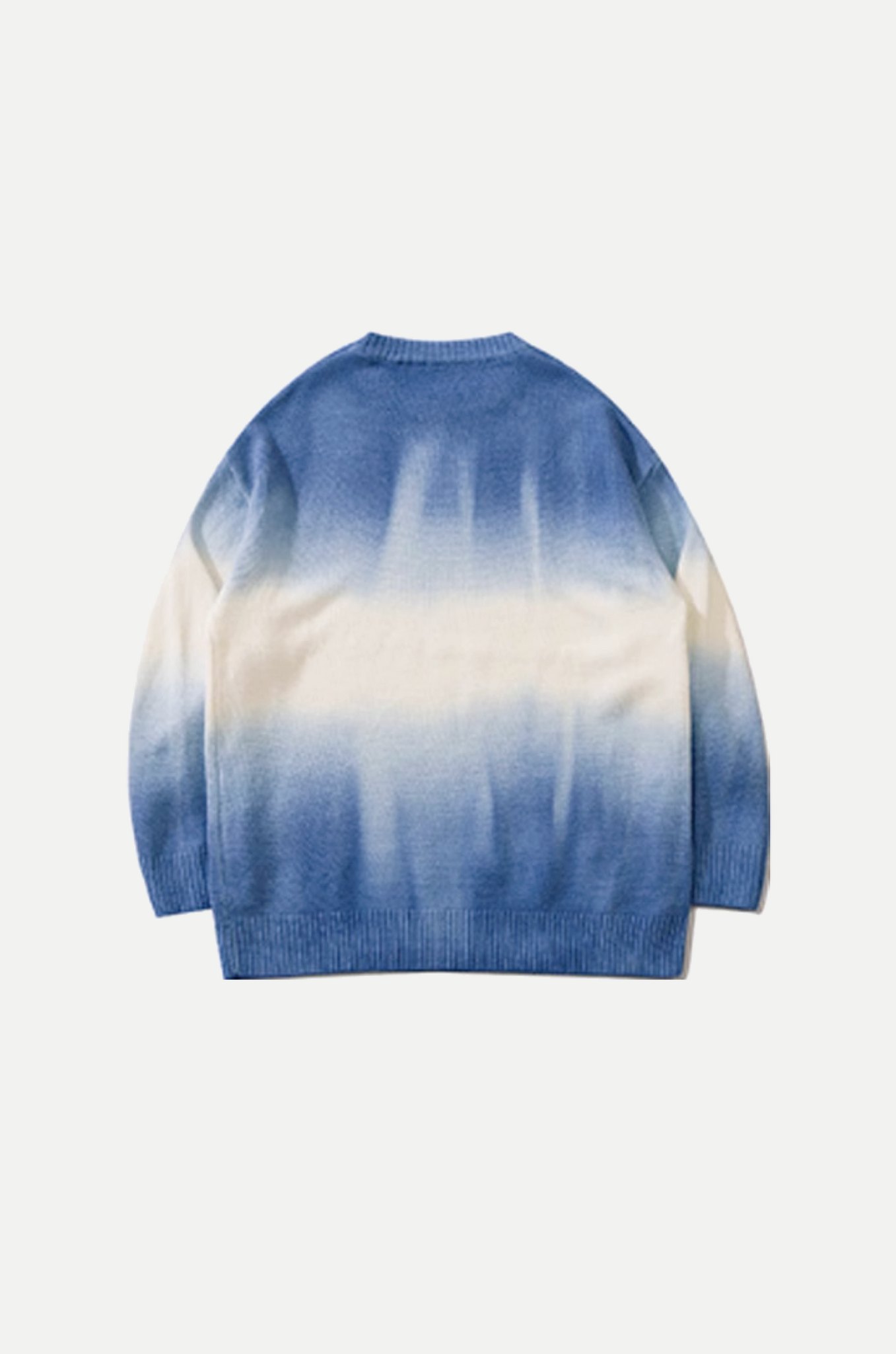 Round Collar Gradient Sweater