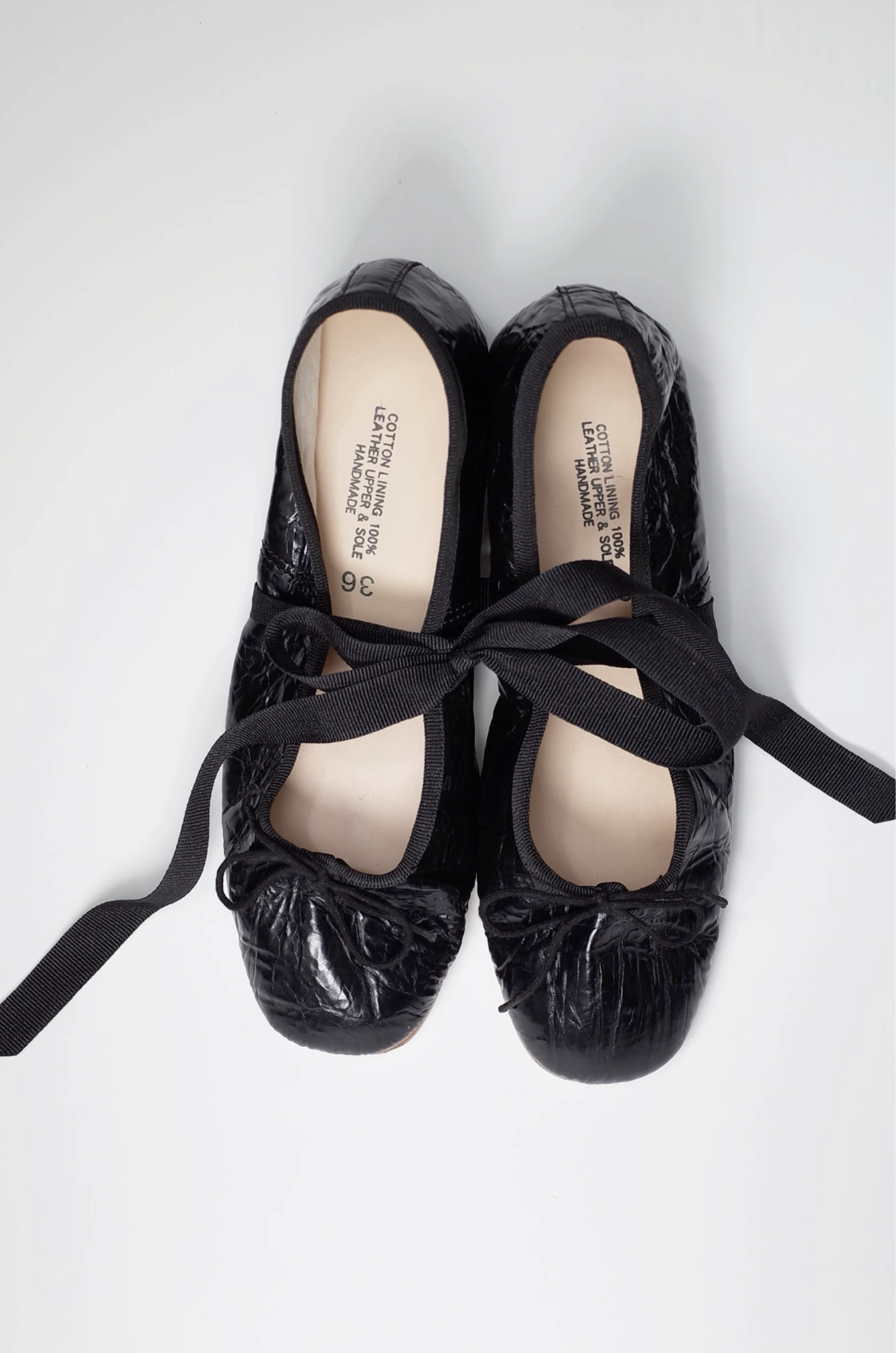 Craftsmanmade Natural Leather Ballet Shoes