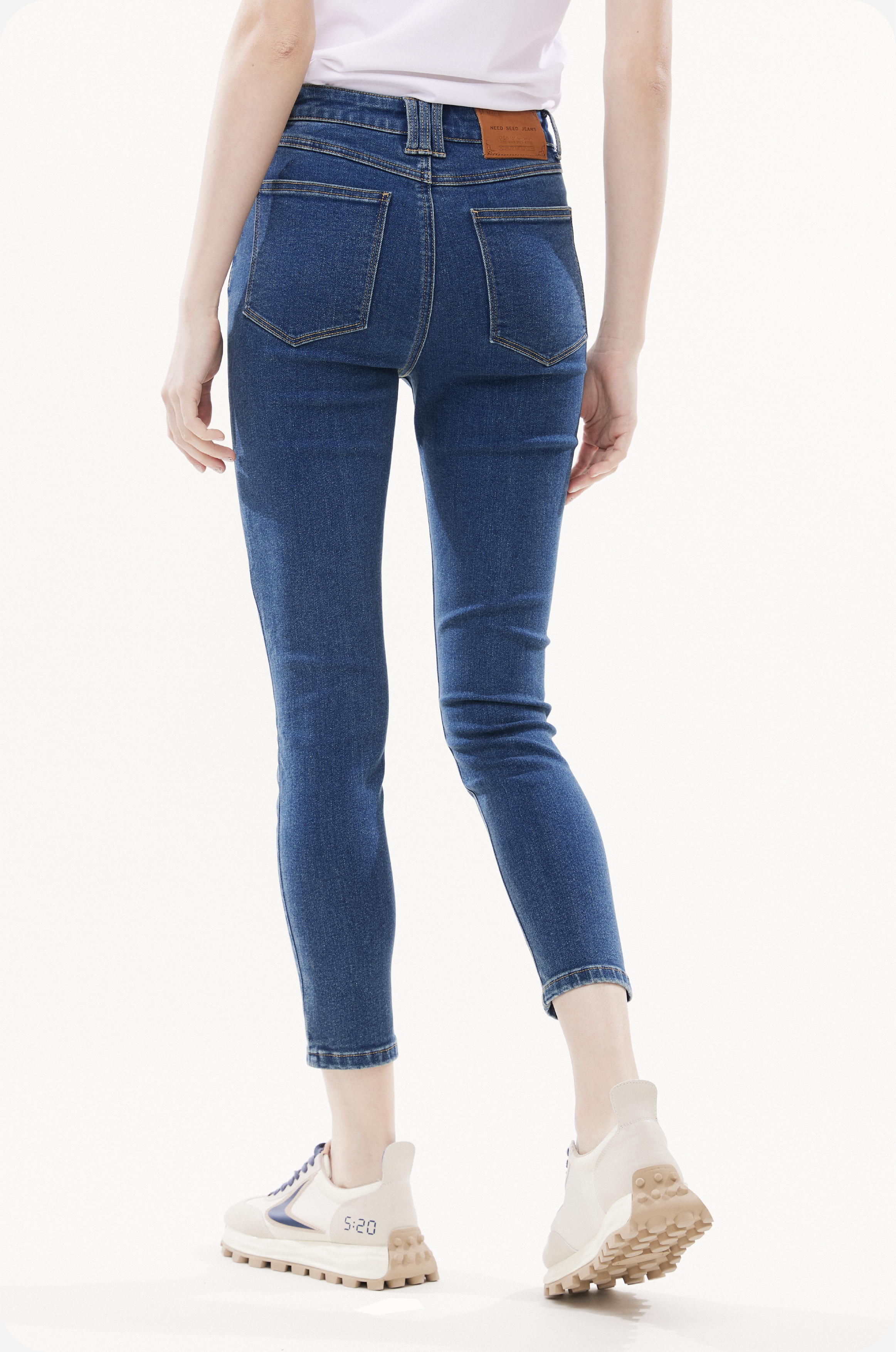 Vintage Minimalist Stretch Skinny Jeans