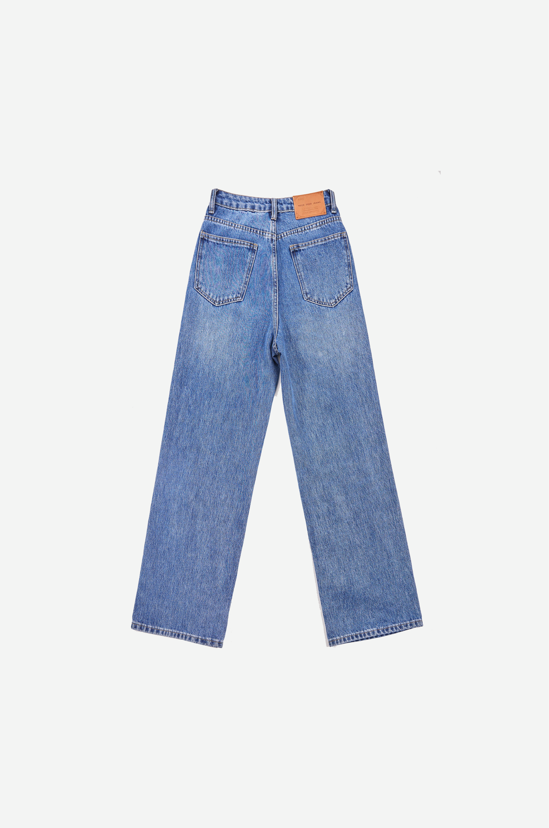 Vintage Denim Flared Pants