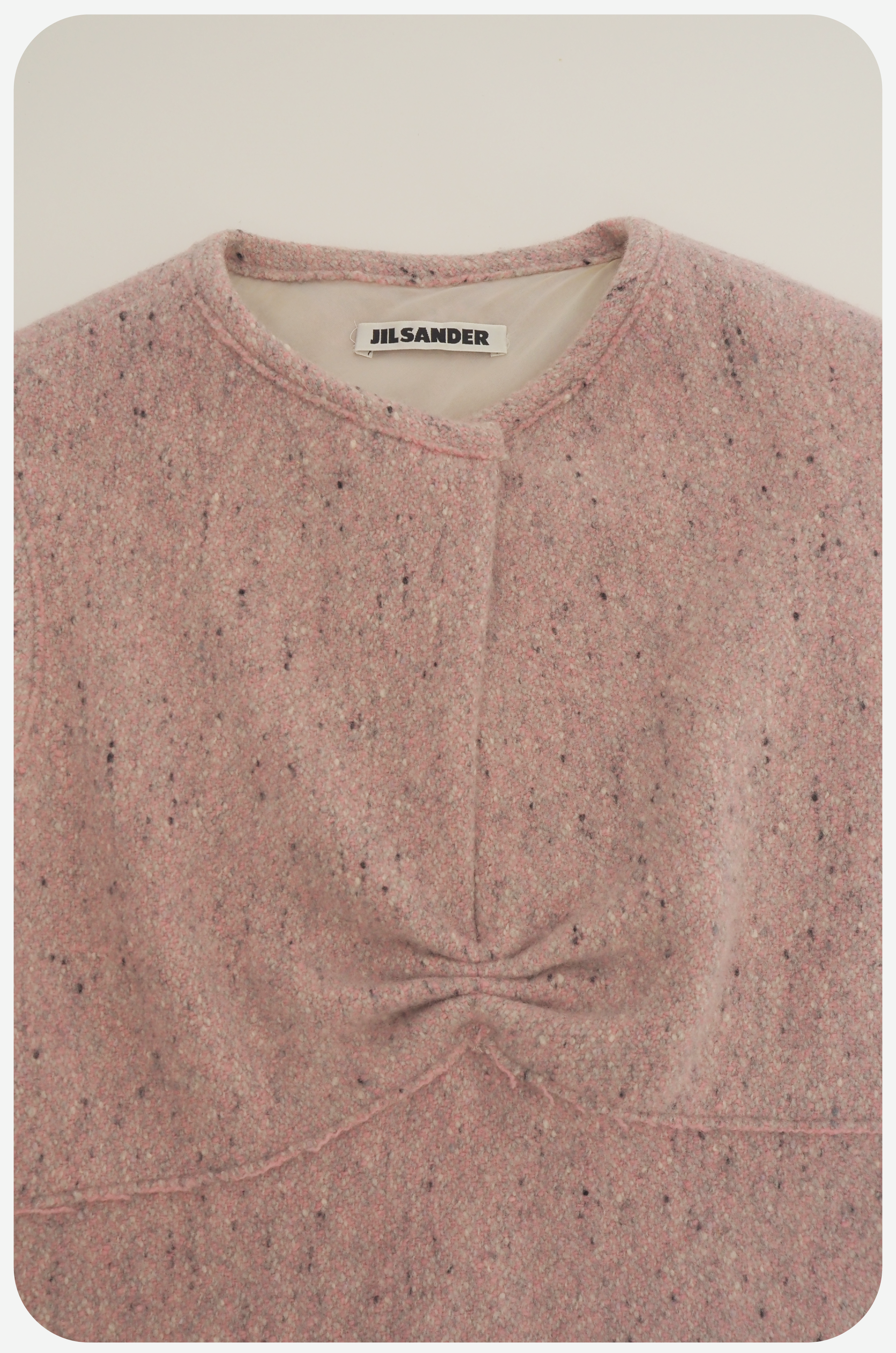 関税&送料込】Jil Sander Purple Blend Sweater Dress 関税&送料込】Jil Sander Purple Blend Sweater Dress