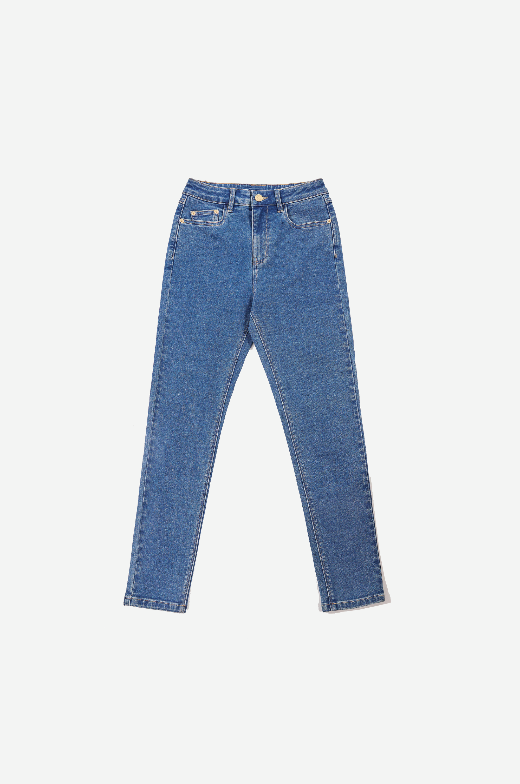 Vintage Minimalist Stretch Skinny Jeans