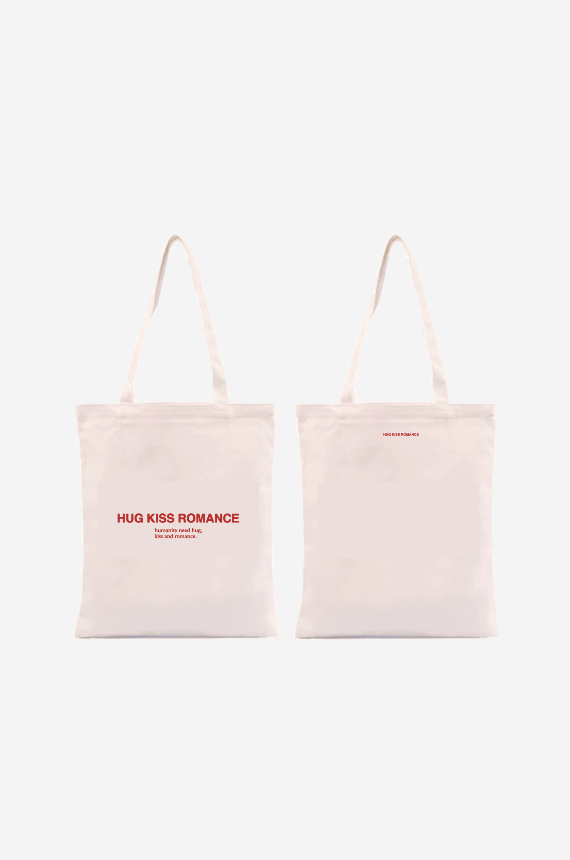 PRE ORDER / HUG KISS ROMANCE 'Small Logo' Bag IO