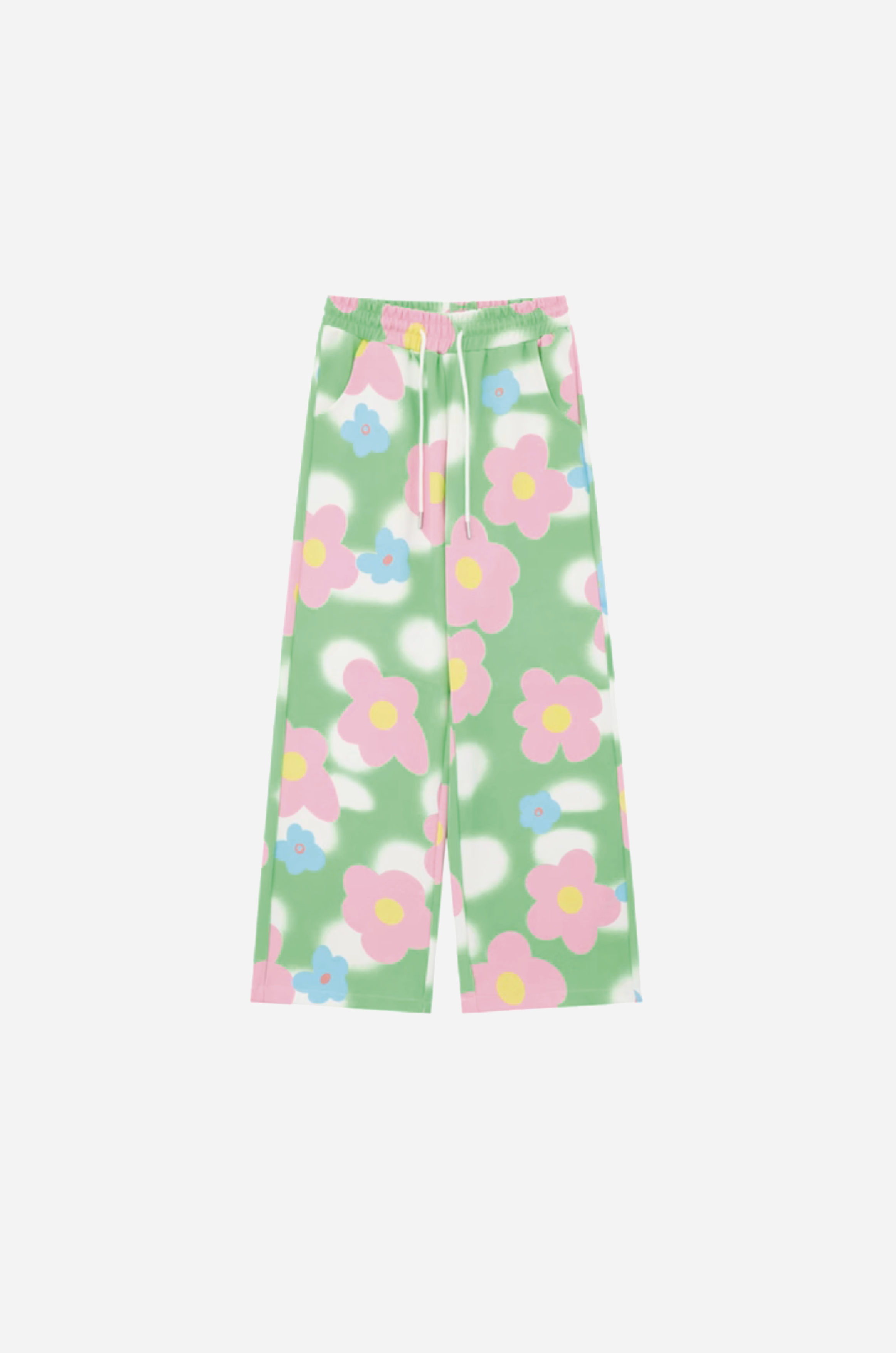 Flower Print Wide Pant