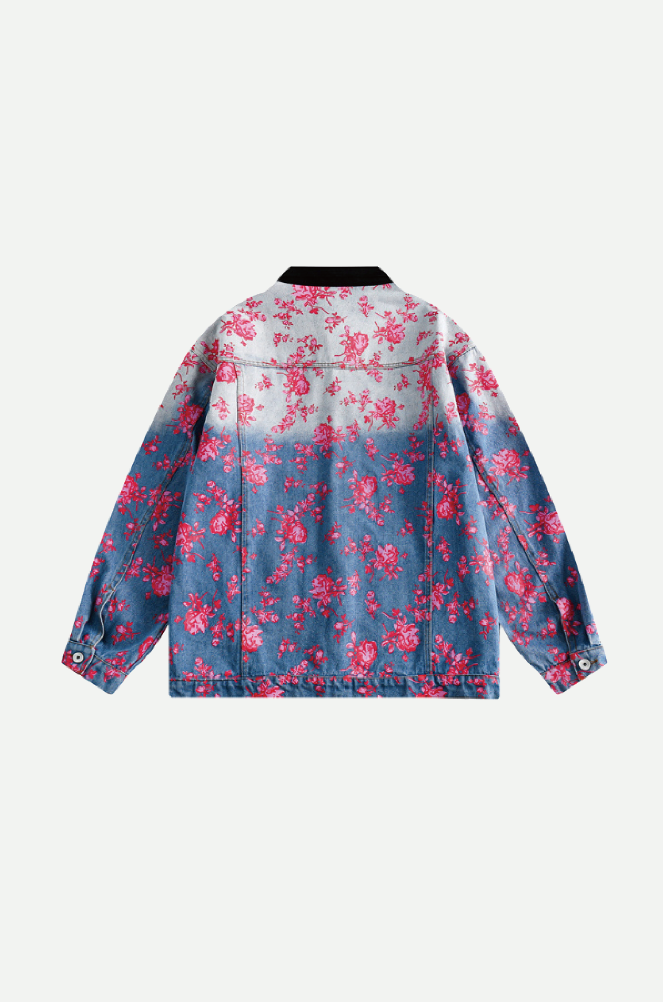 Flower Print Loose Jacket