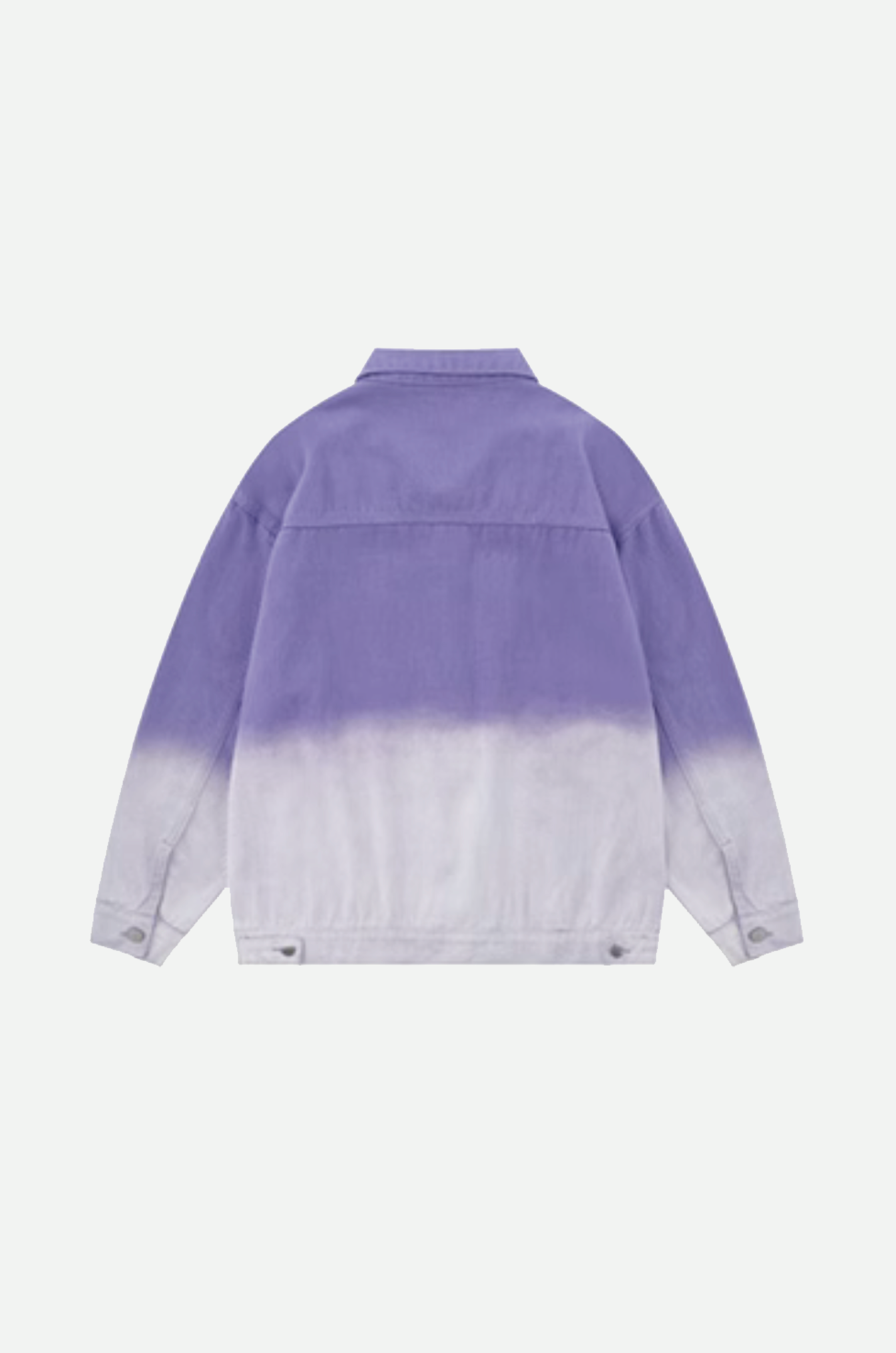 Oversize Washed Gradient Denim