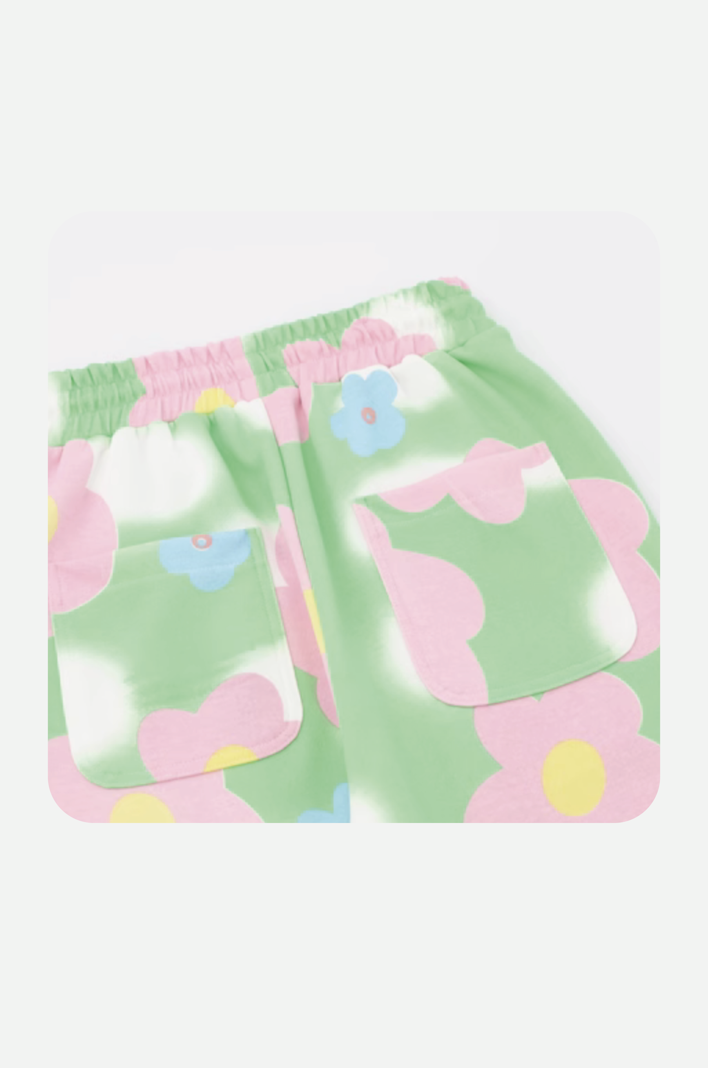 Flower Print Wide Pant