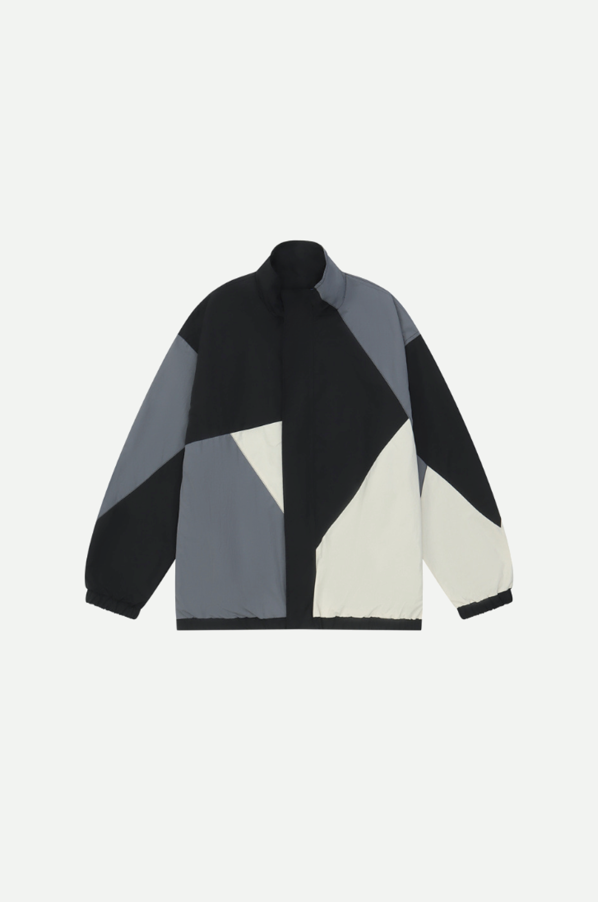 Contrasted Color Block Jacket