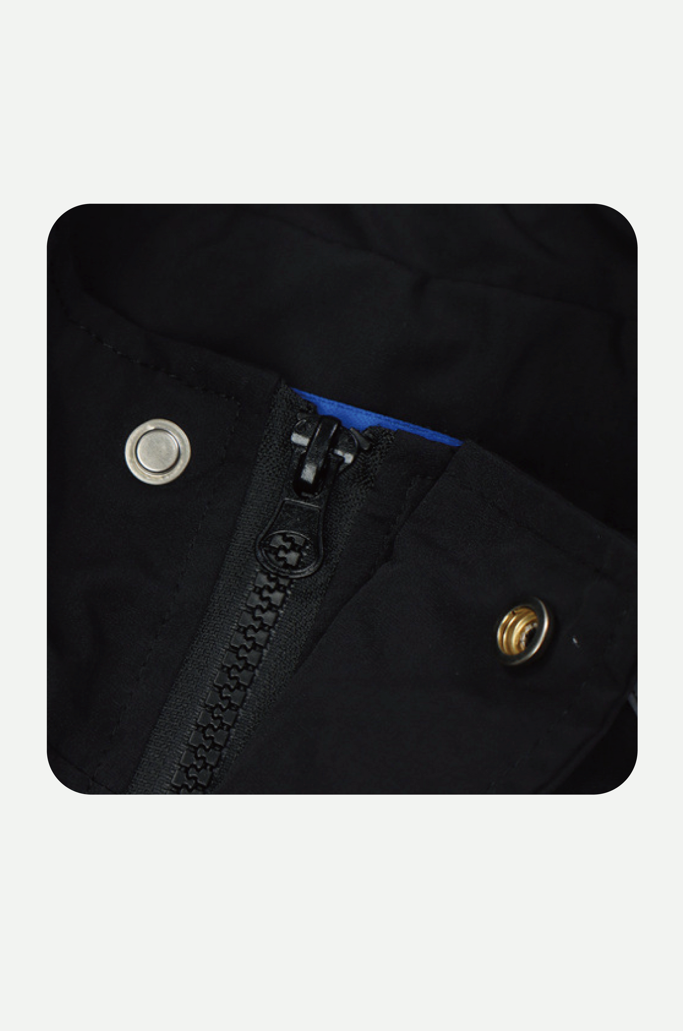 Contrasted Color Block Jacket