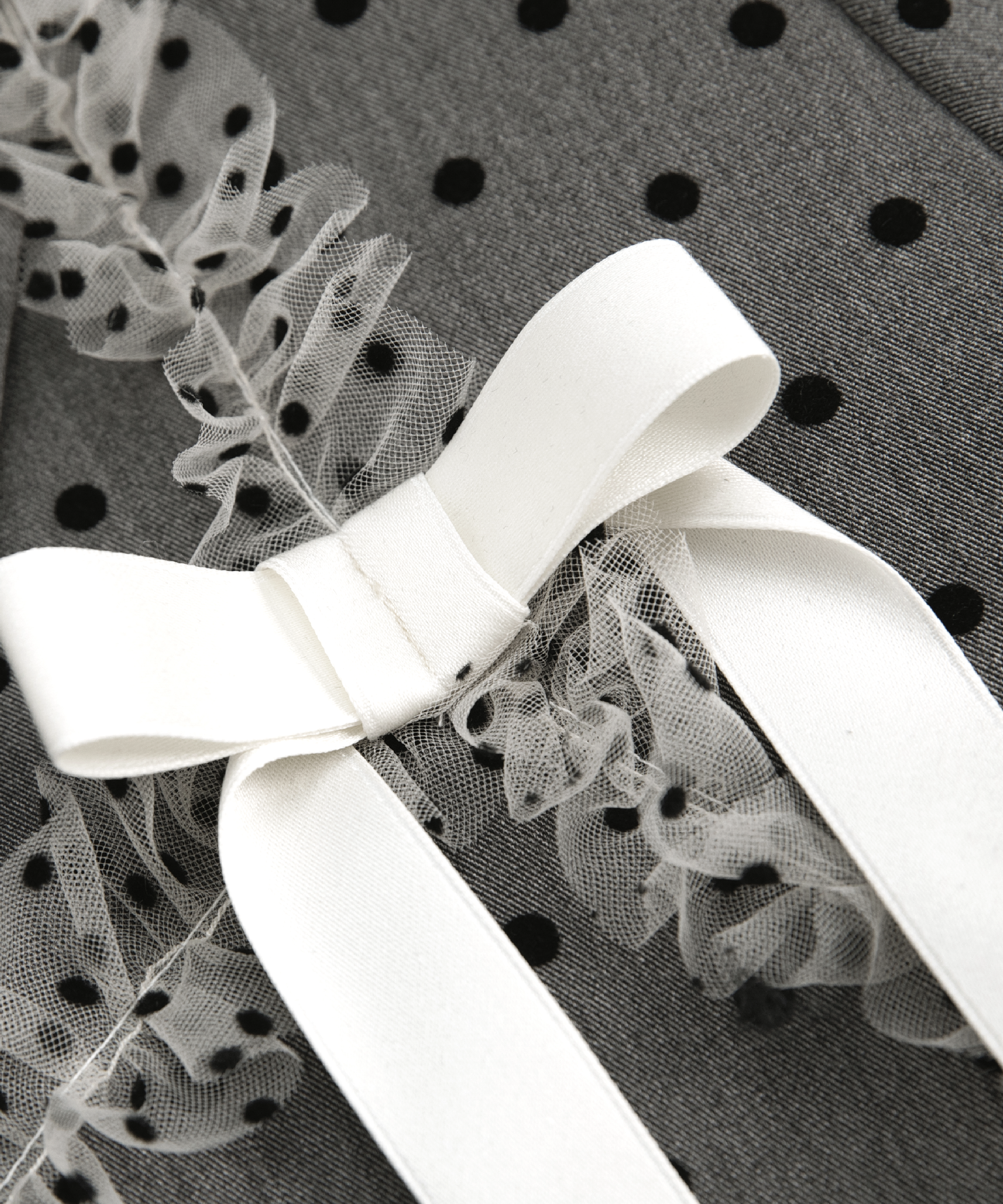 ・予約商品・Dots Lace Ribbon Jacket