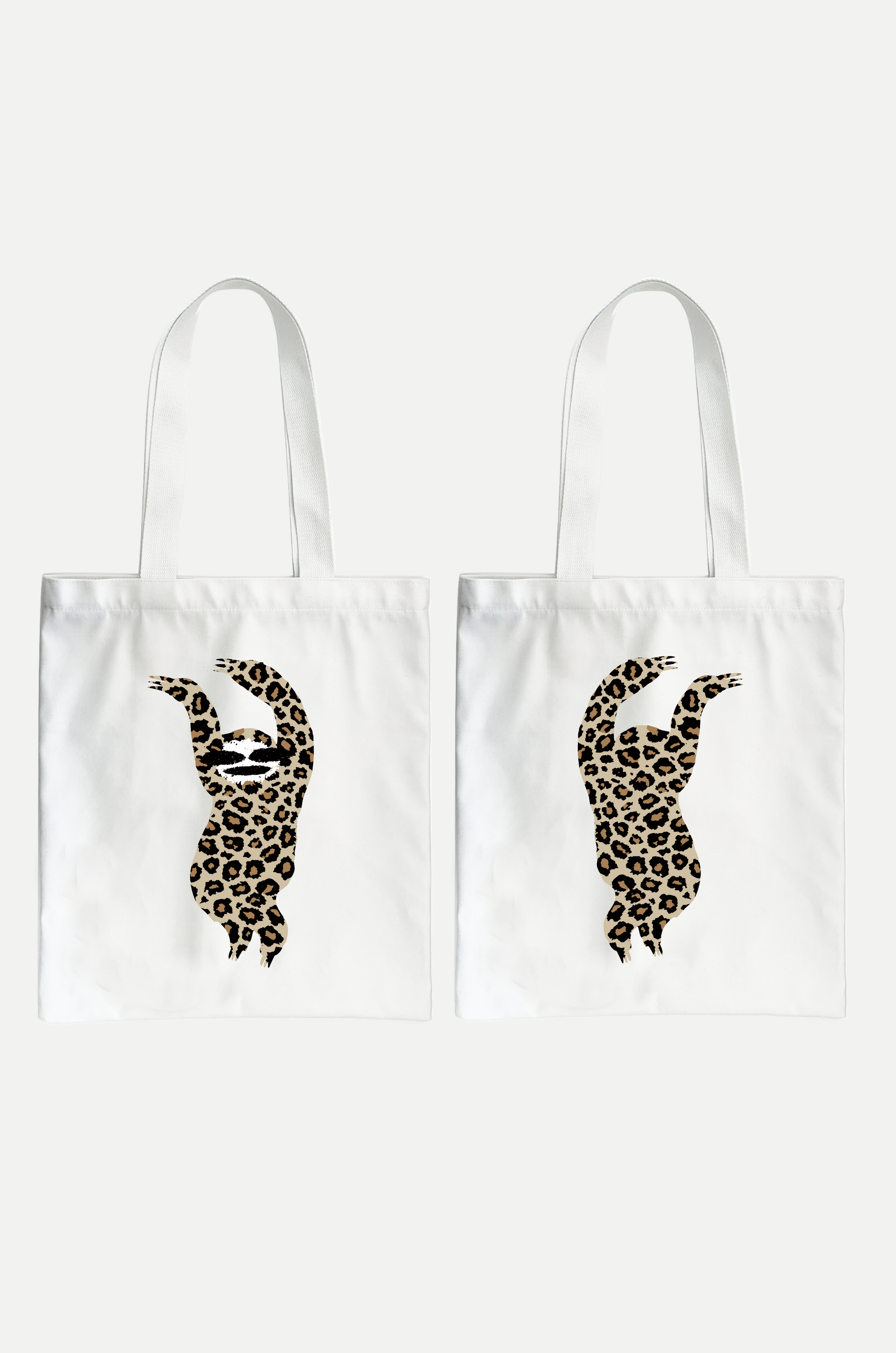 Leopard Sloth Tote bag