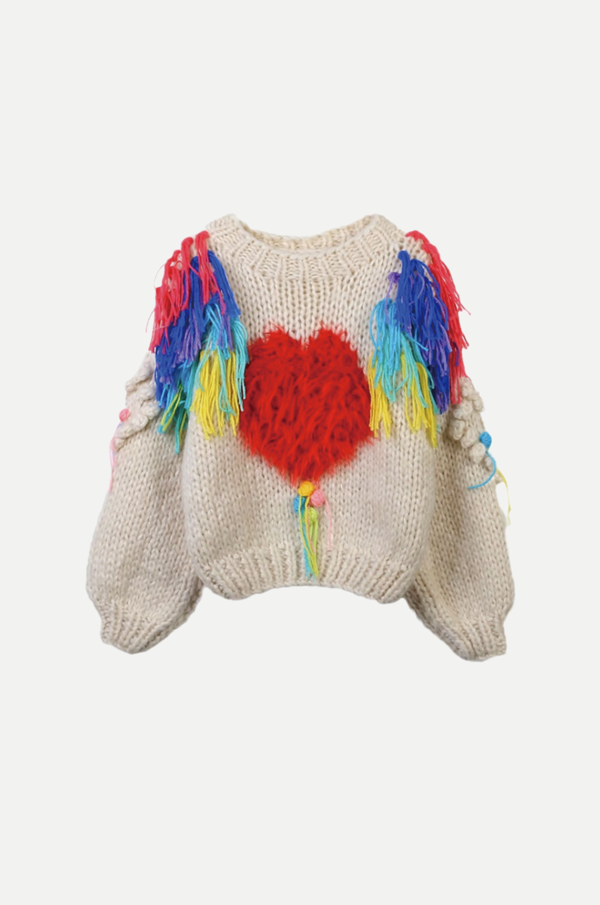 Stately Furry Pattern Sweater