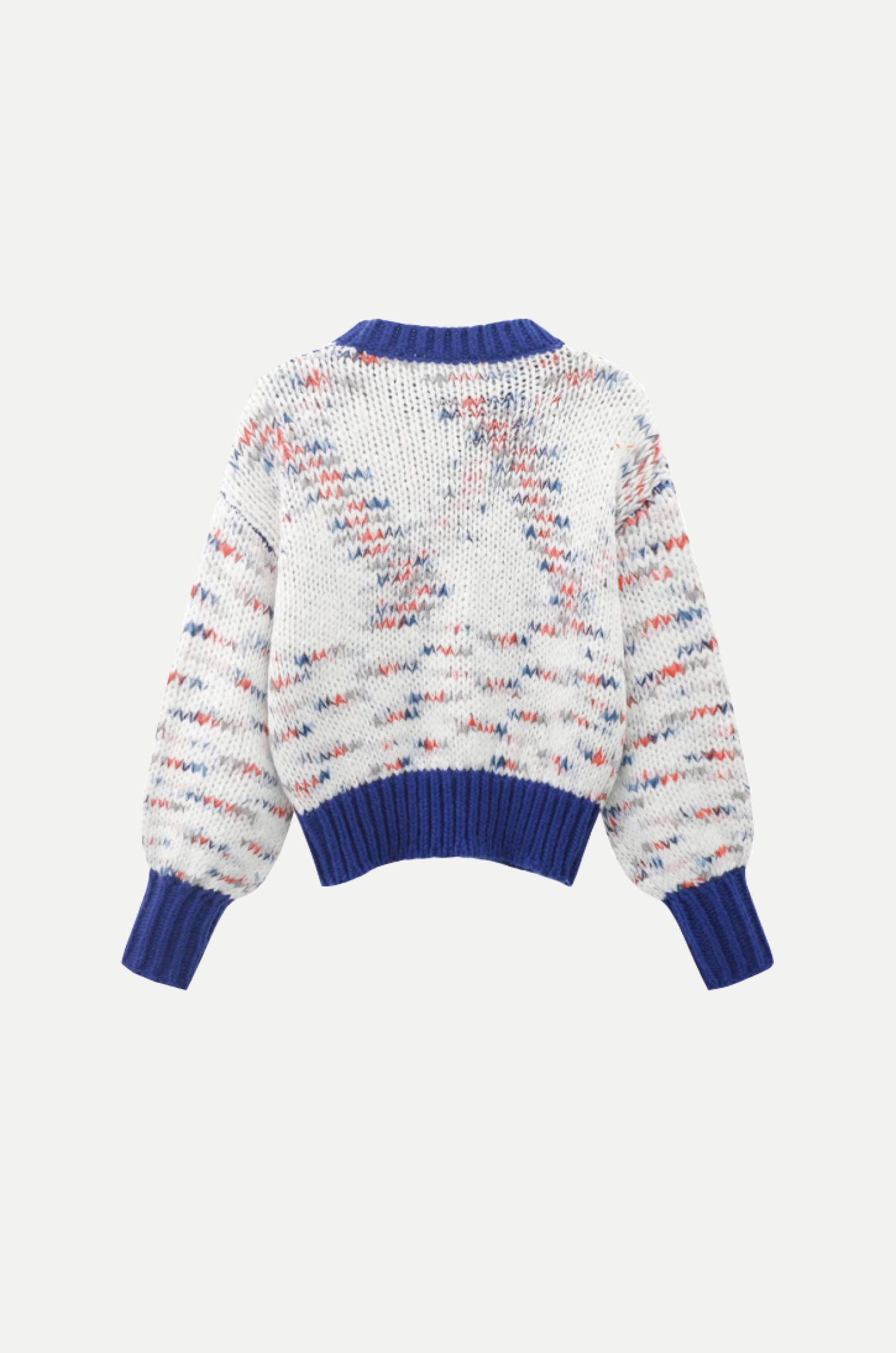 Cheerful Tassel Stitching Sweater