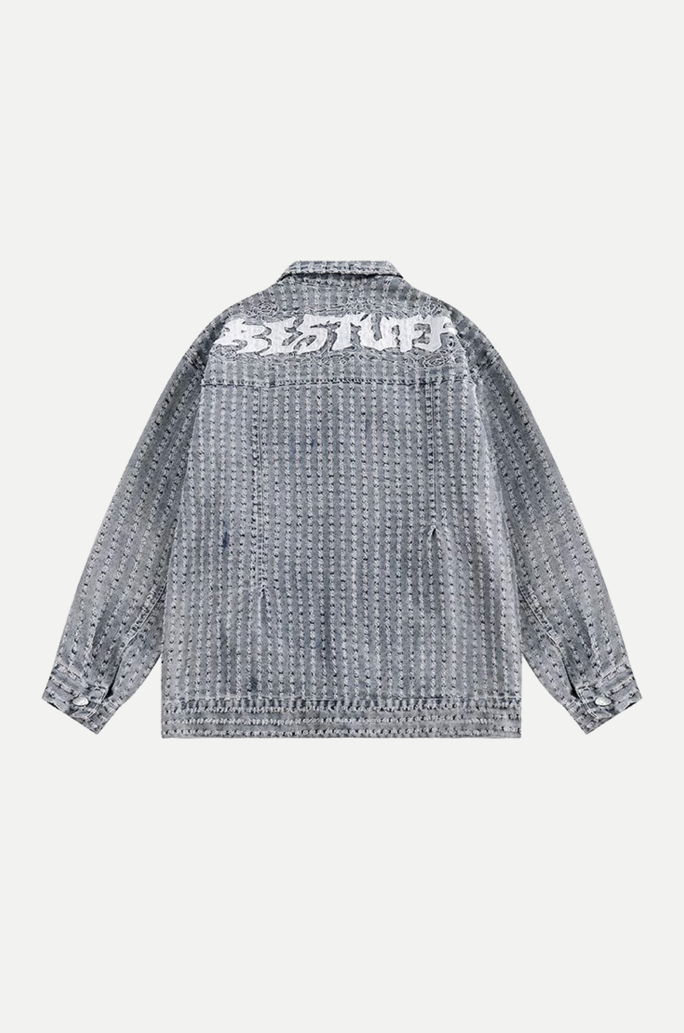 Detail Fringe Denim Jacket