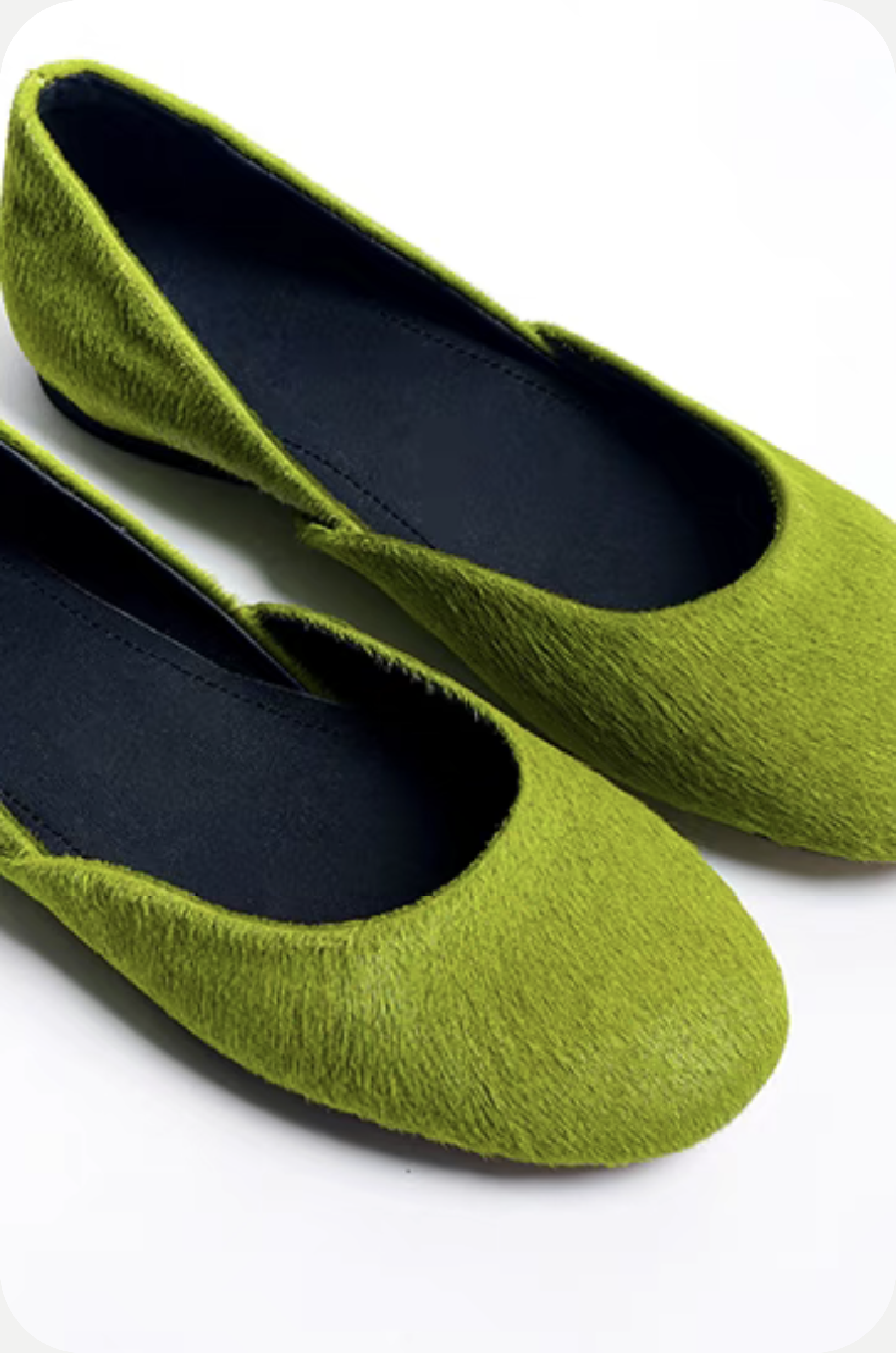 Tactile Noir Flats.