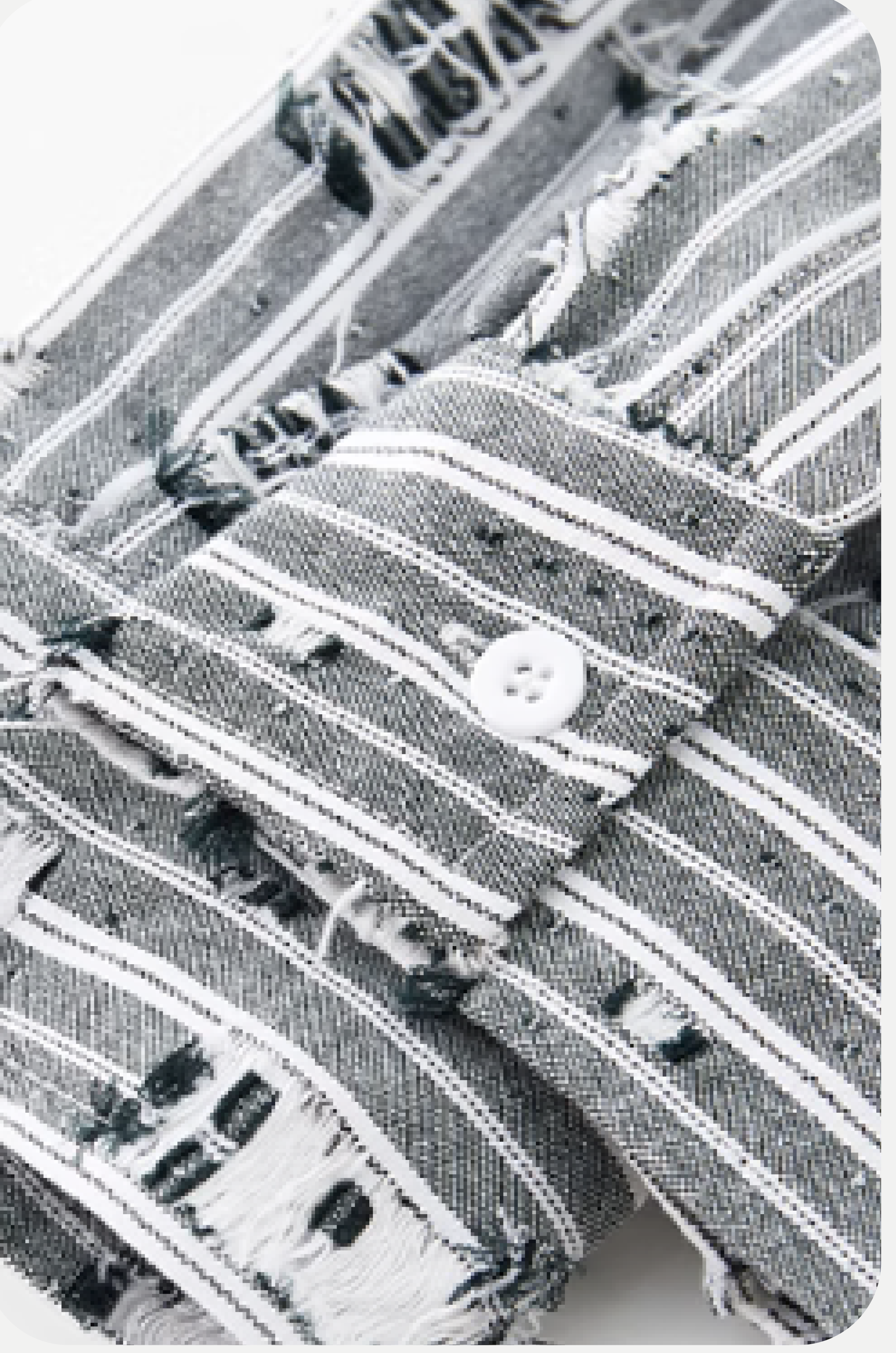 Distress Stripe Shirt