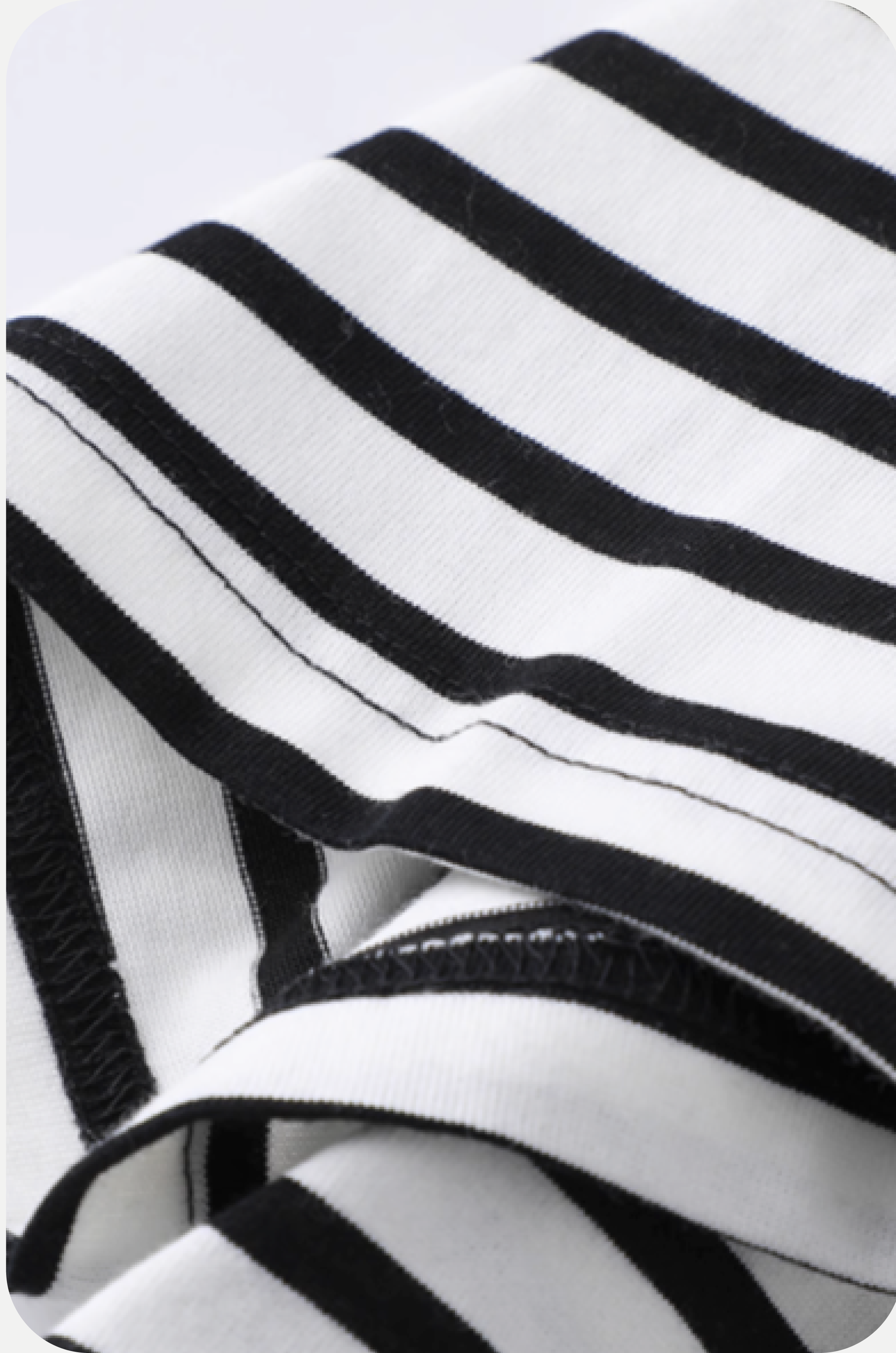 Stripe Docking Lace T