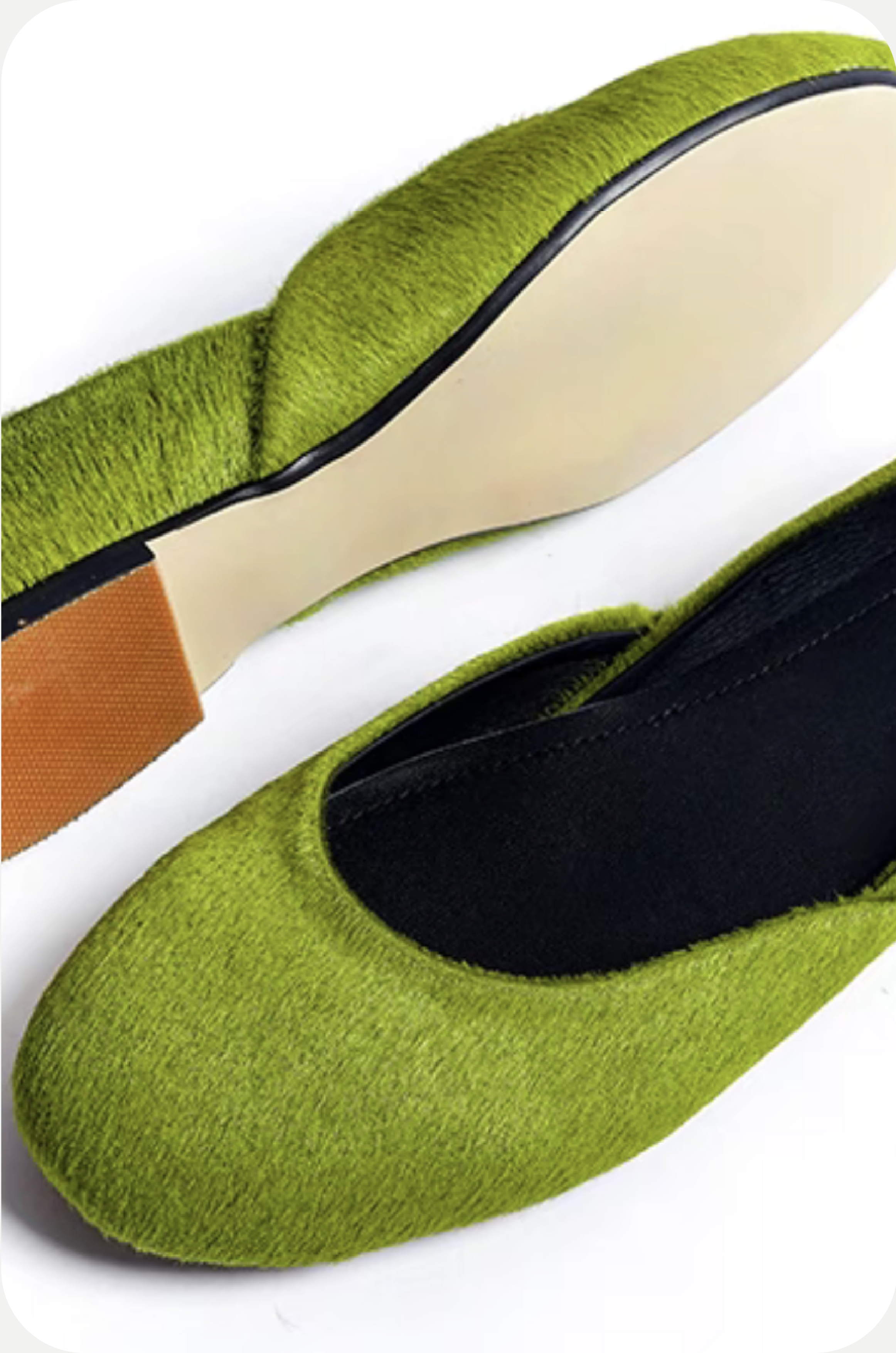 Tactile Noir Flats.