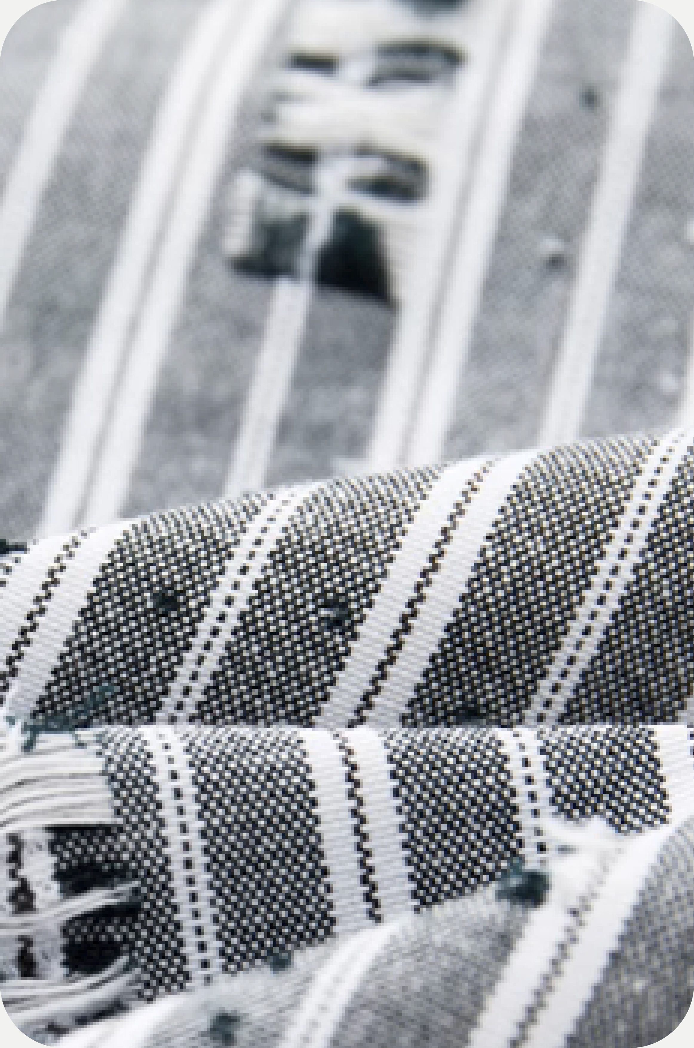 Distress Stripe Shirt