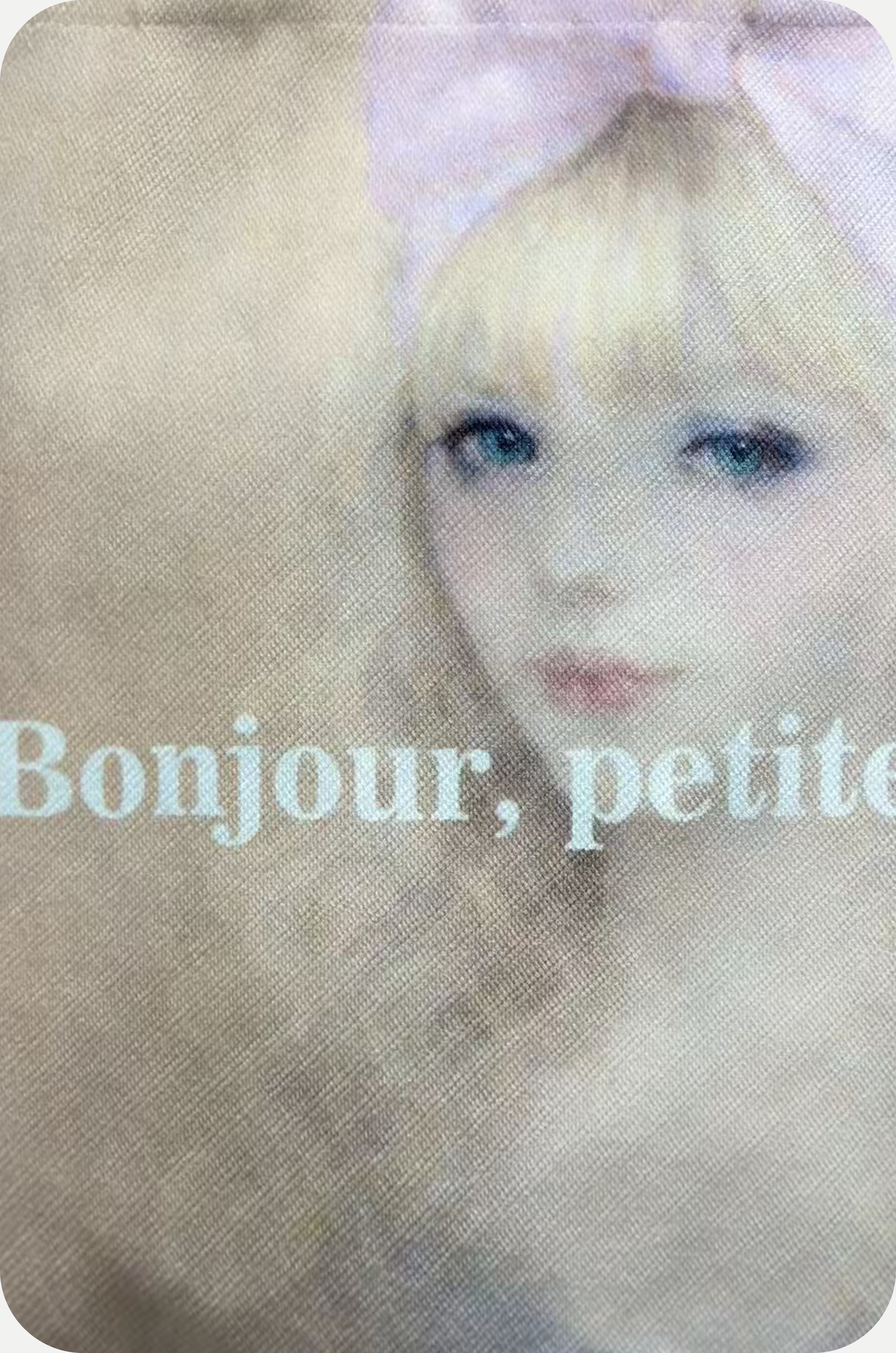 “Bonjour petite” Tote Bag