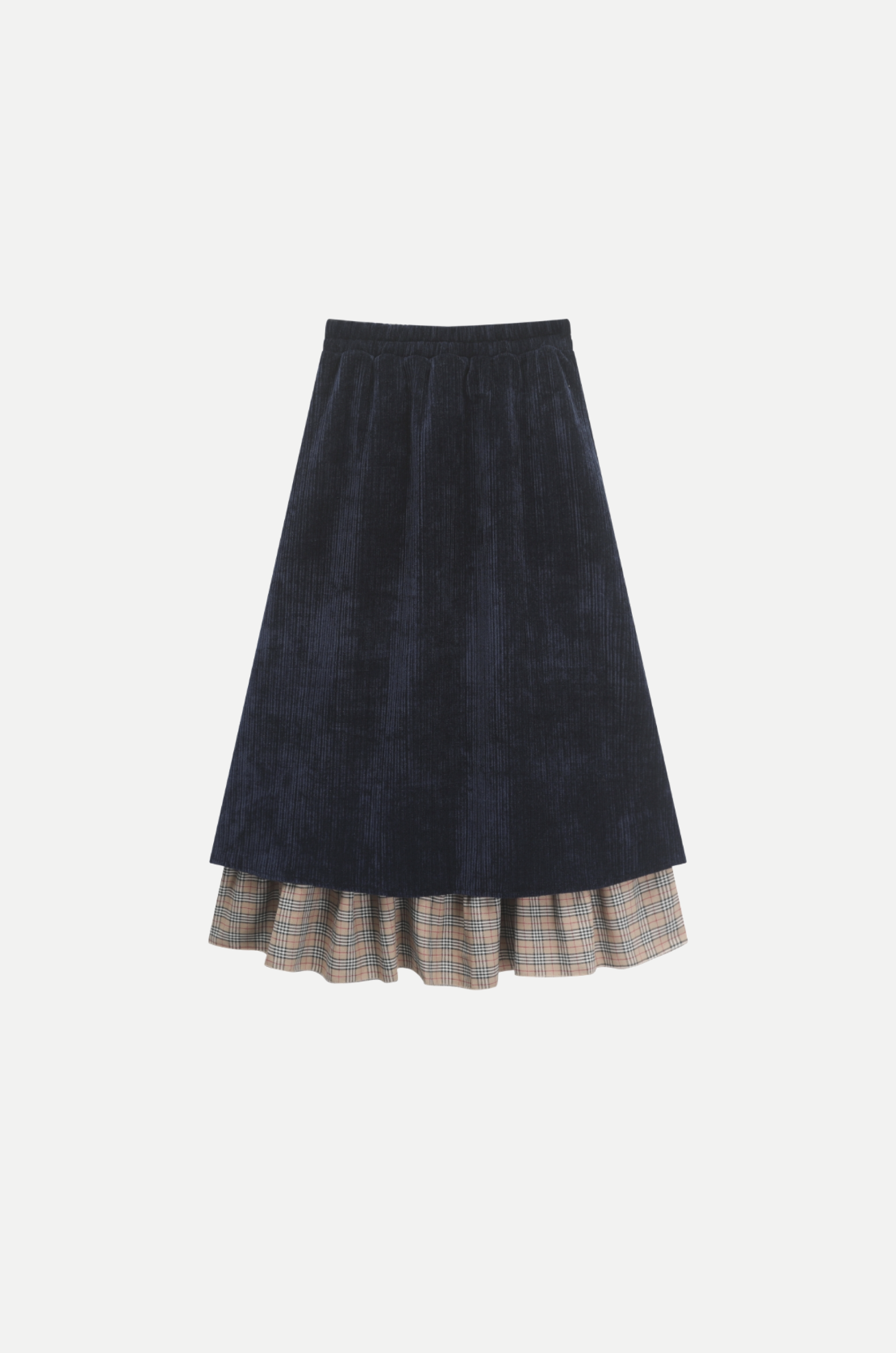 A-Line Corduroy Skirt