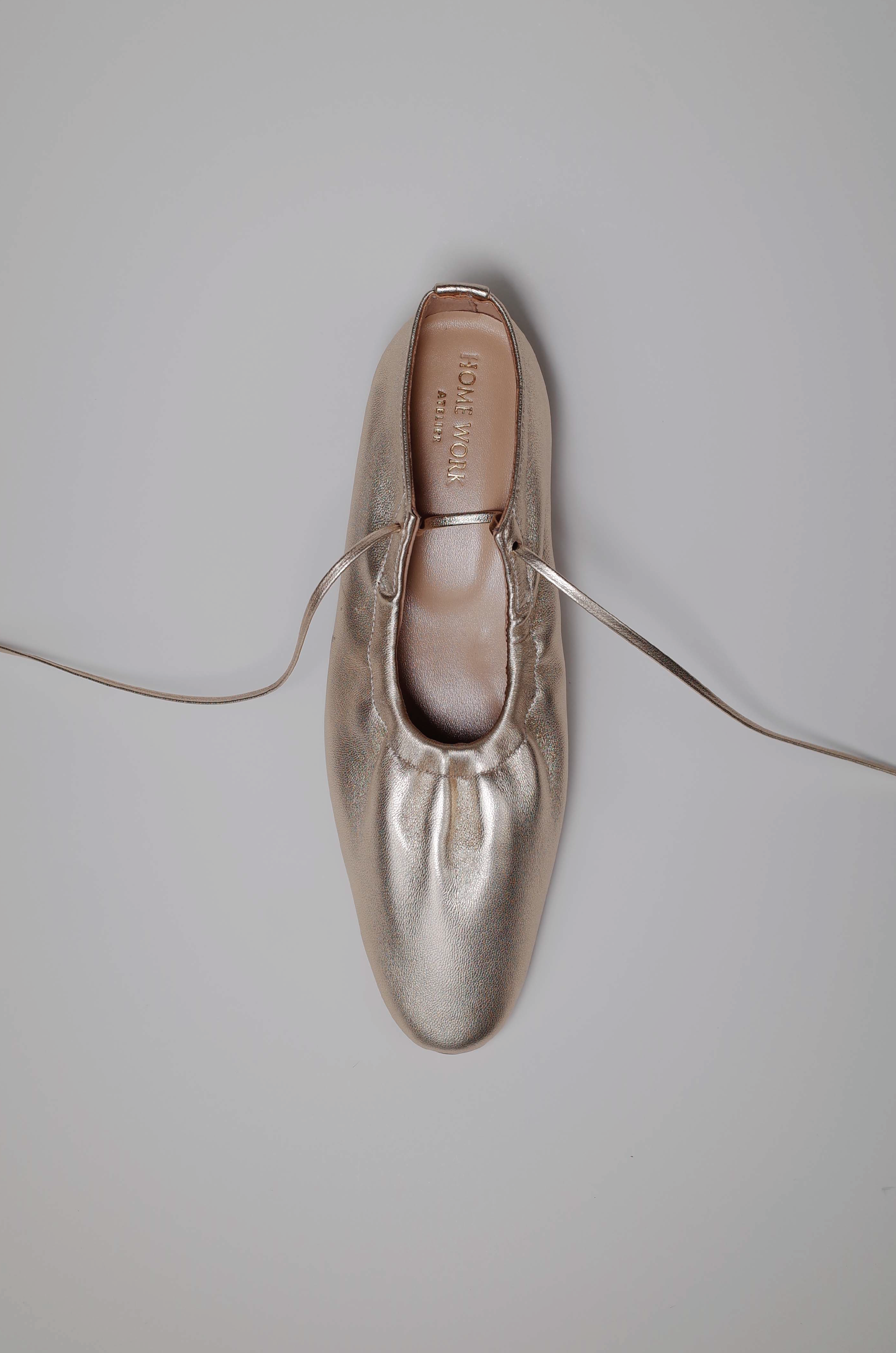 Craftsman Made Leather100% Ballet Shoes (Gold Leaf)