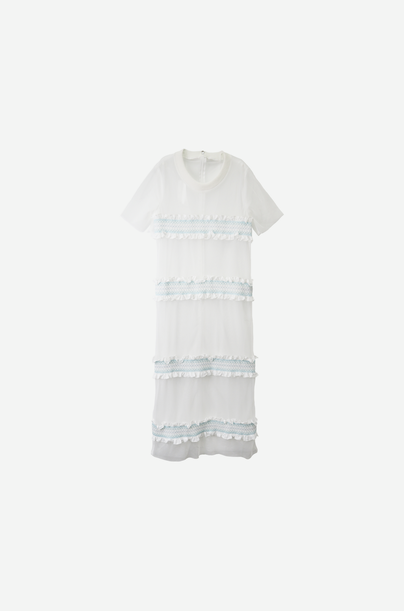 Smocking Tulle Dress
