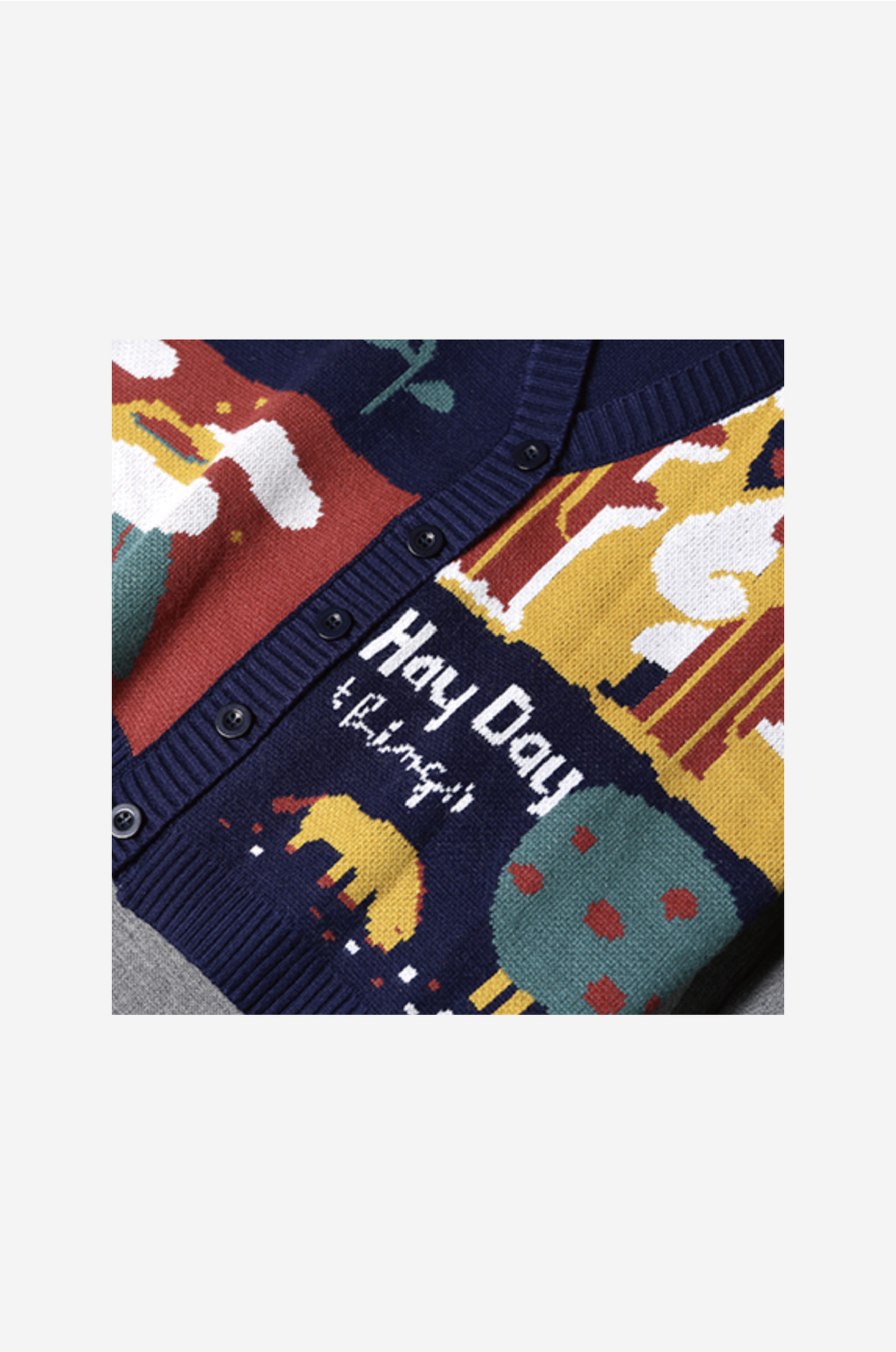 illustration Knit Vest