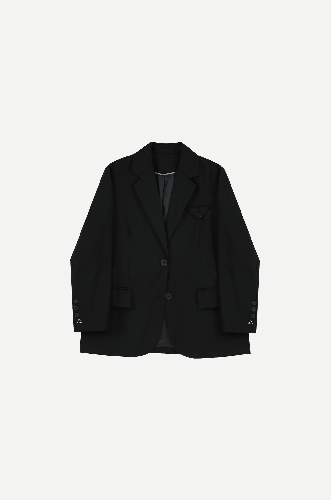 Triangle Motif Casual Jacket