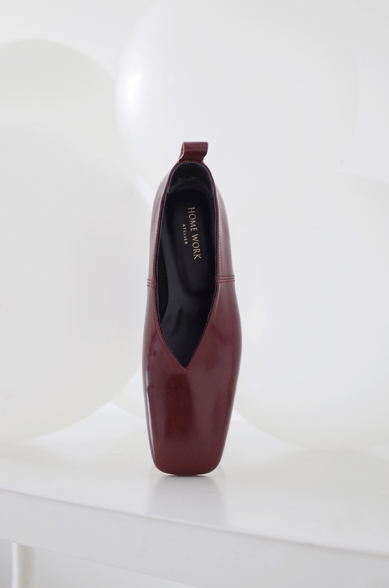 Craftsman Made Leather100% Flats Red Brown