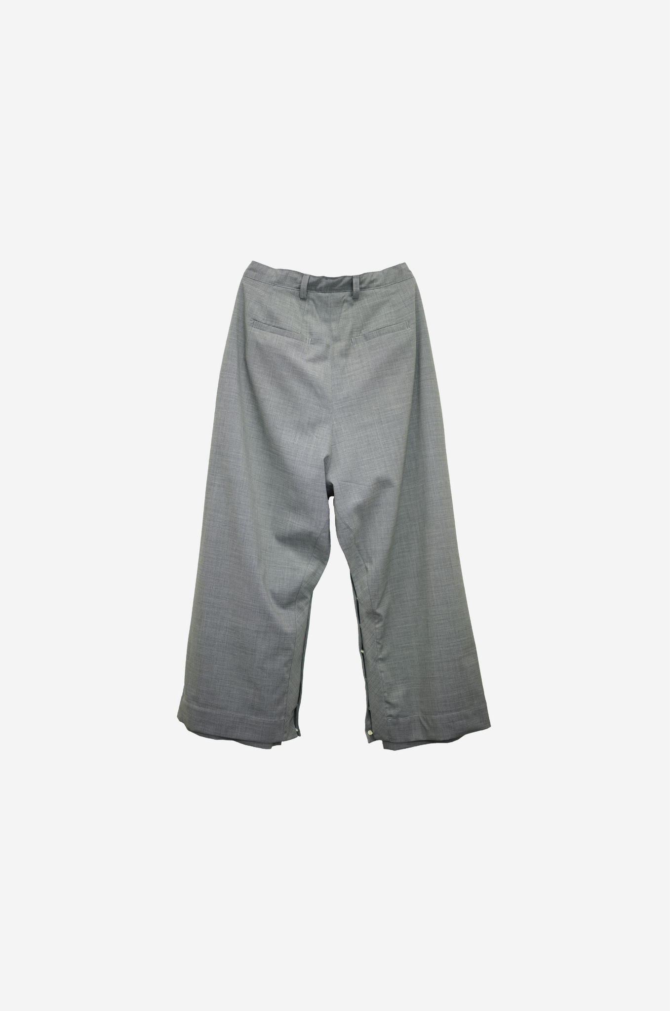 Dual wide pants "Grey"