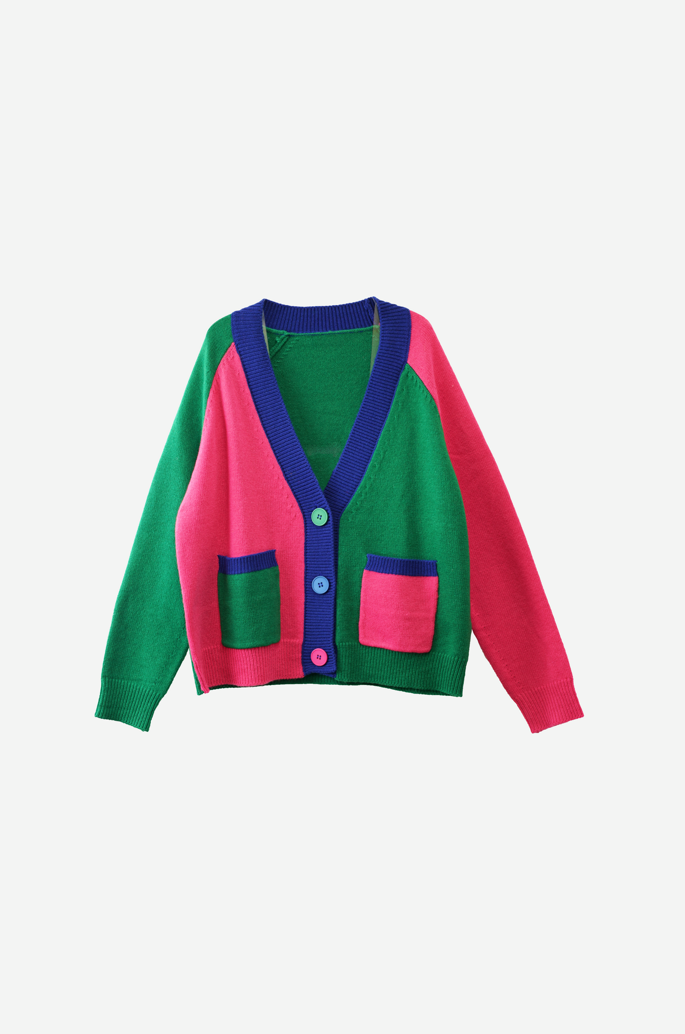 Big Pocket Mulch Color Knit