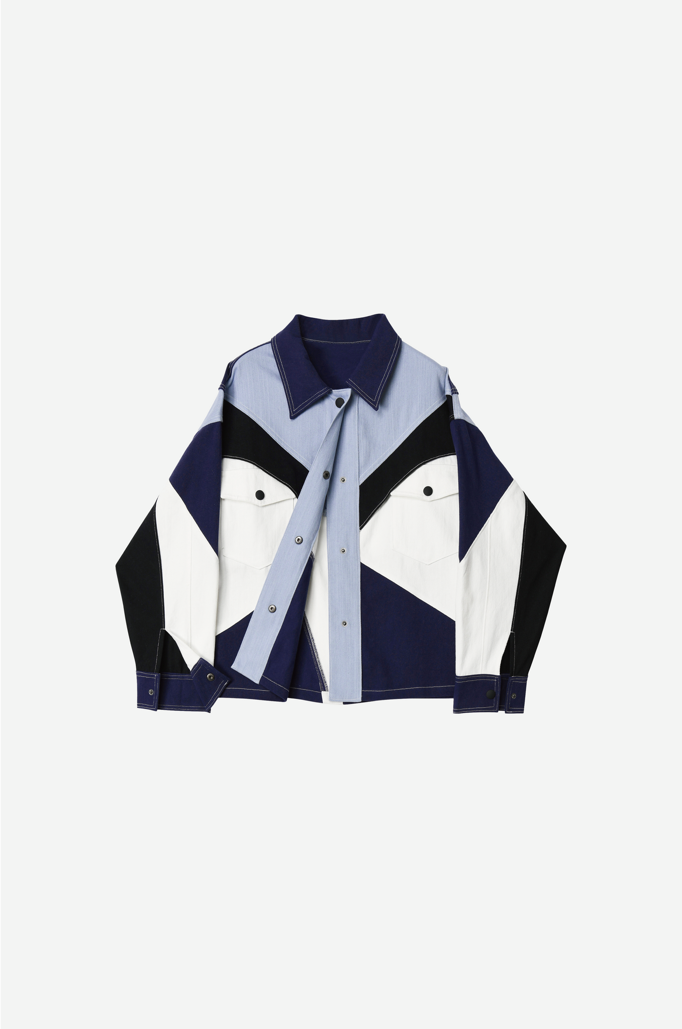 Patchwork Denim Jacket