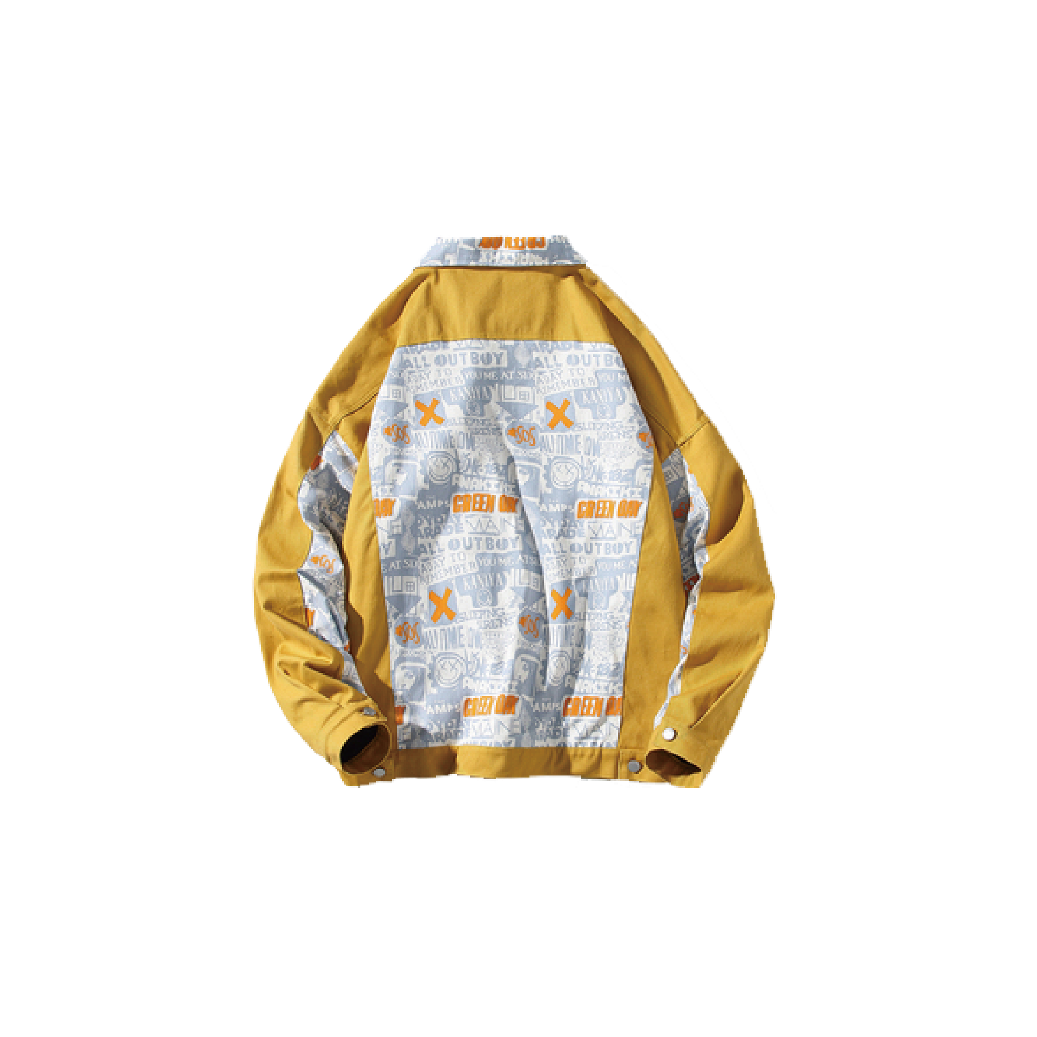 Letter Stitching Denim Jacket