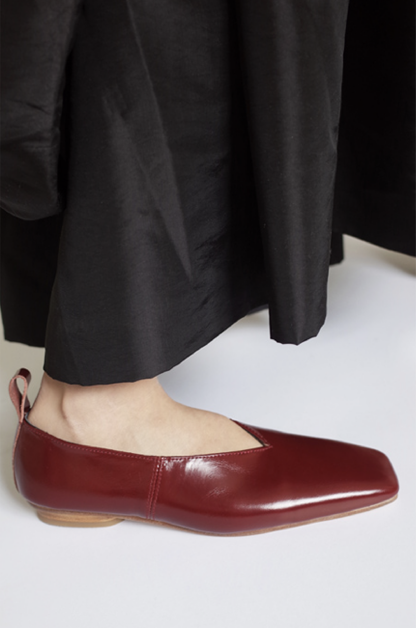 Craftsman Made Leather100% Flats Red Brown