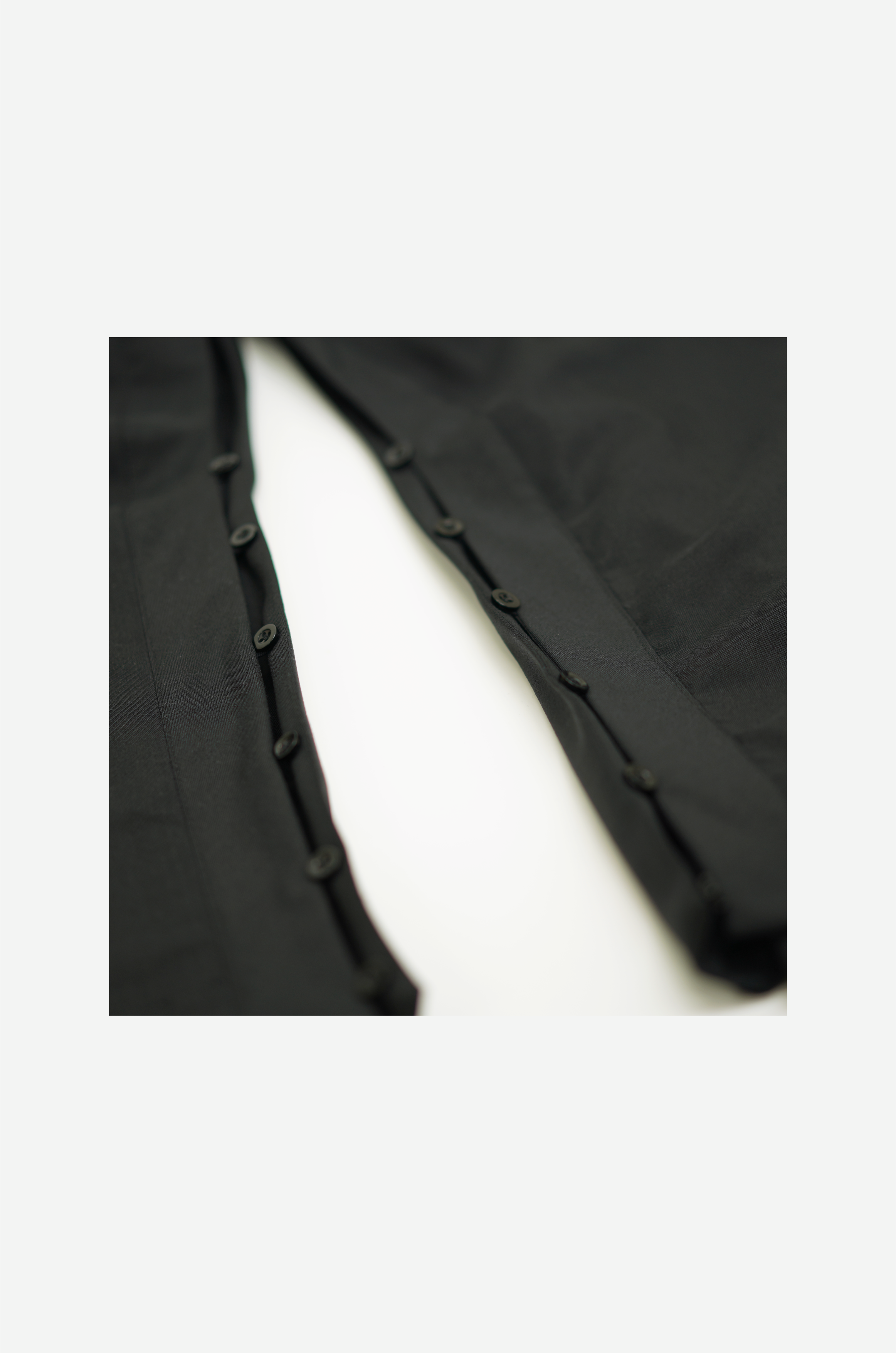Dual wide pants “Black”