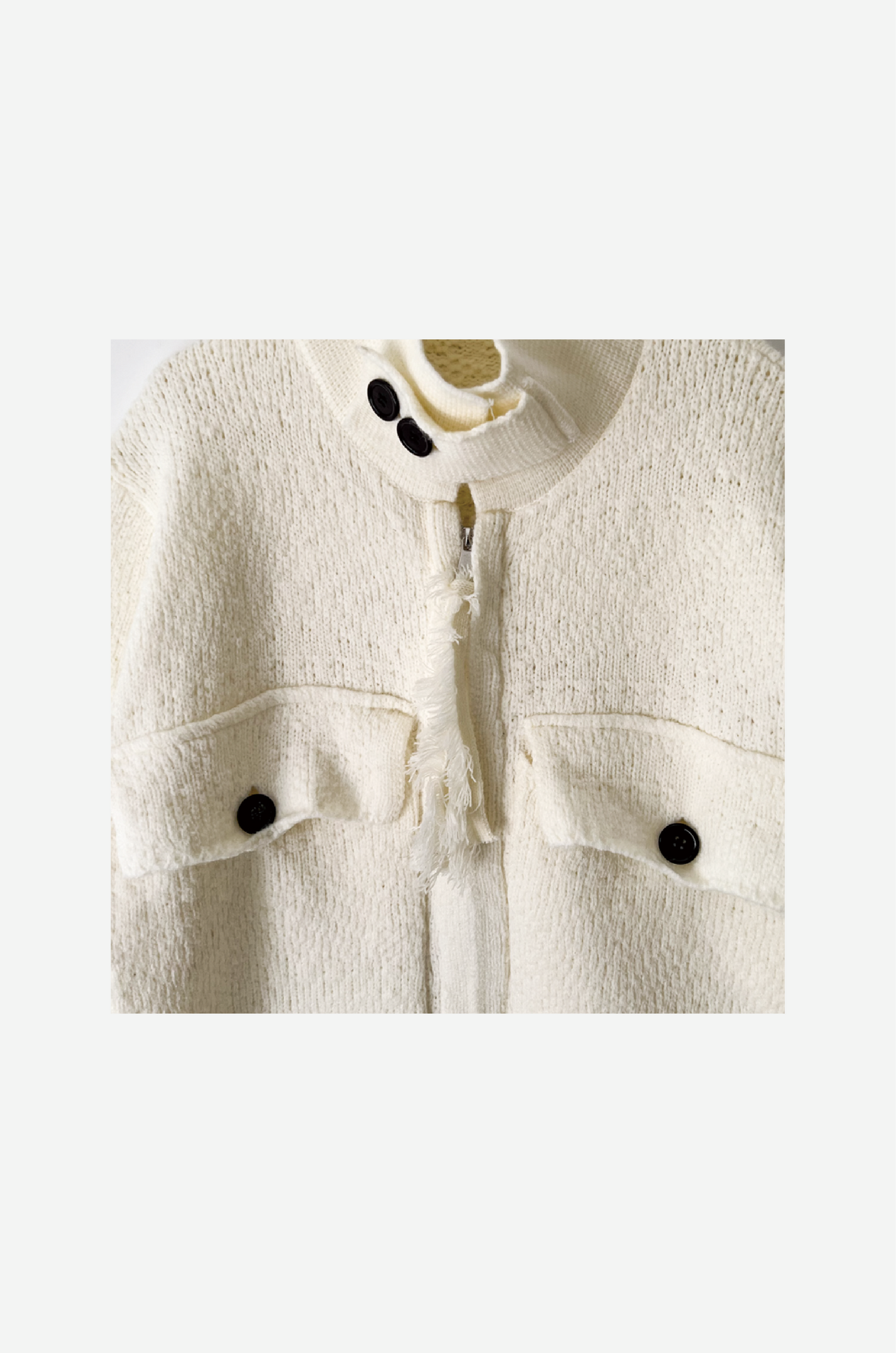 Convertible Neck Knit